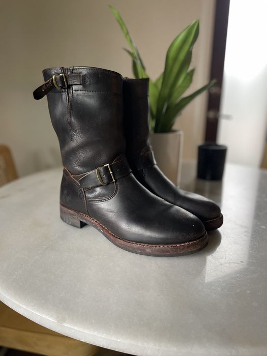 Ralph lauren hot sale engineer boots