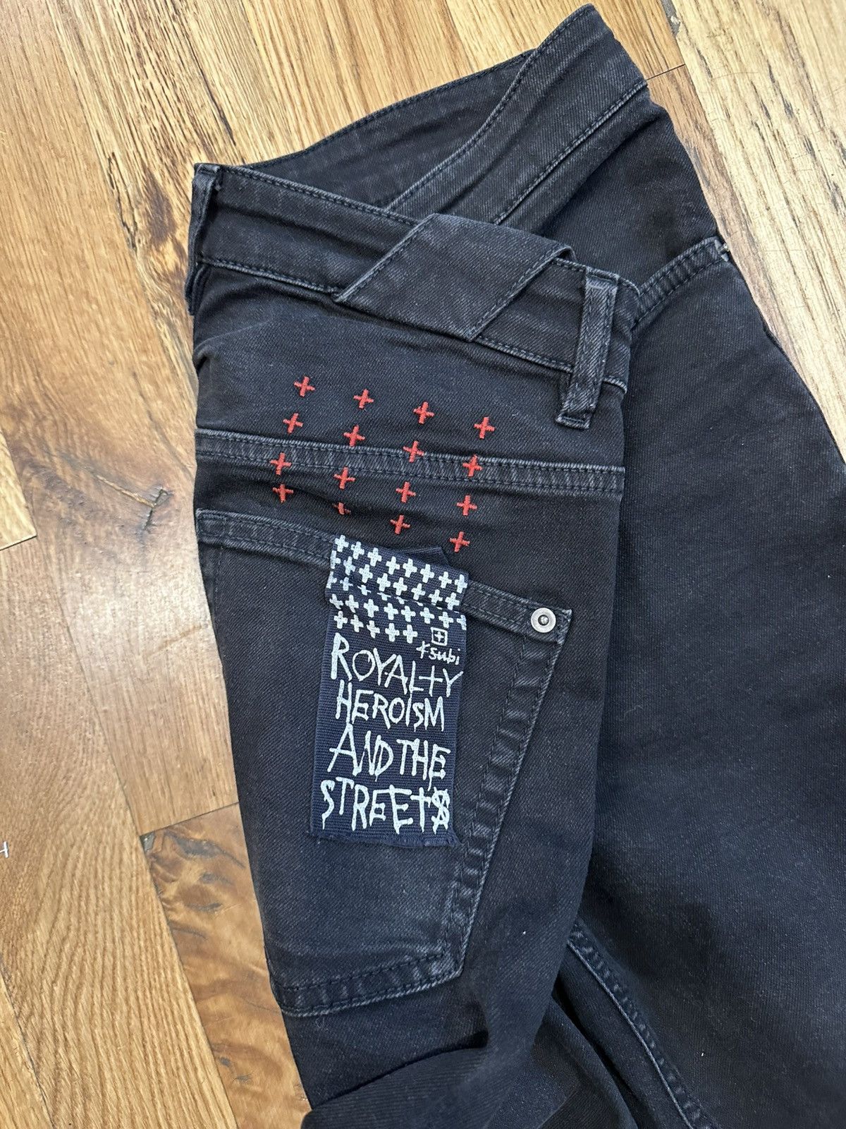 Ksubi Ksubi Plain Black Denim Jeans Size 31 Size US 31 - 4 Thumbnail