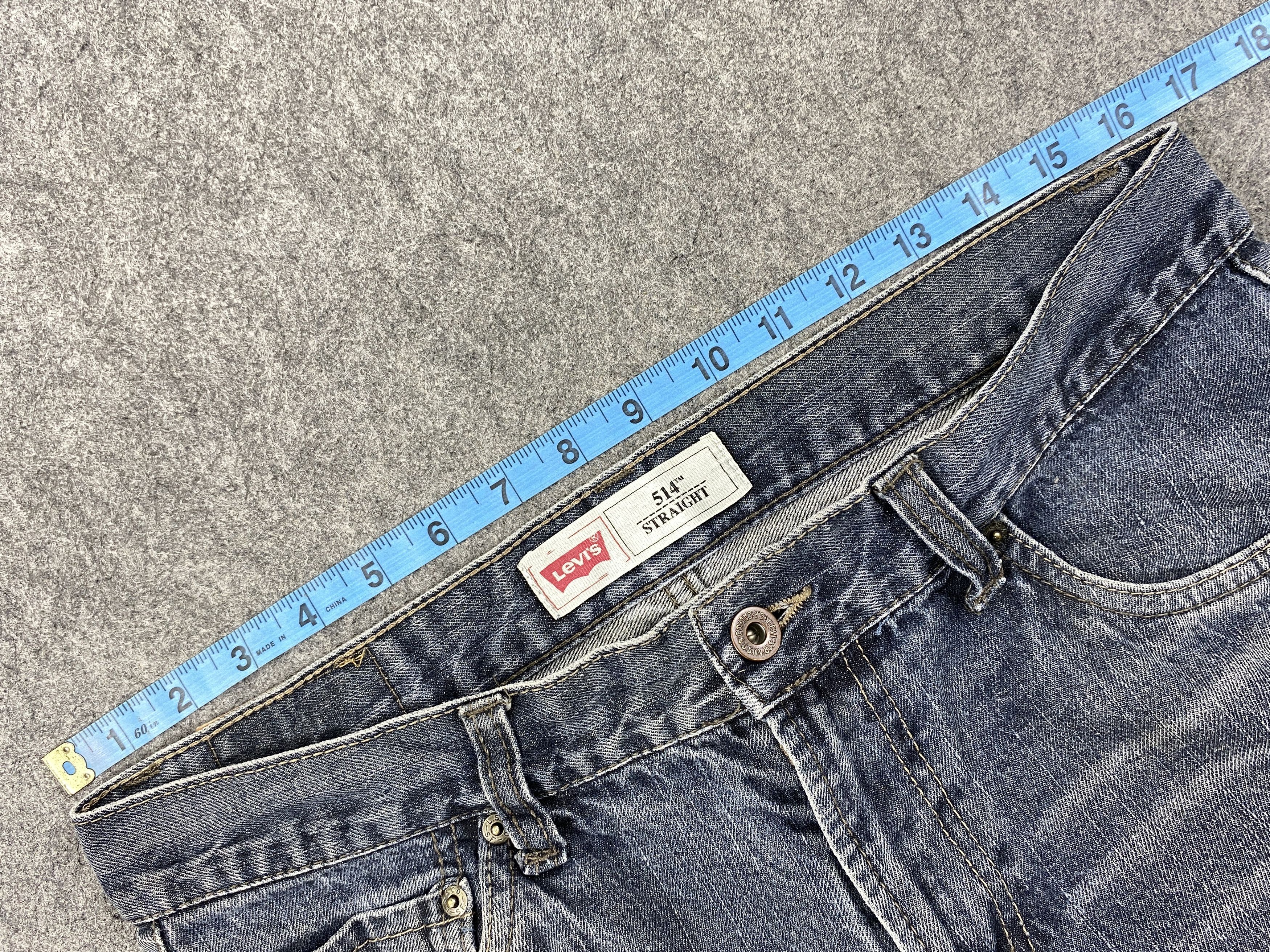 Levi's Faded Blue Vintage Levi's 514 Jeans 33x28 Denim -JN1449 Size US 33 - 5 Thumbnail