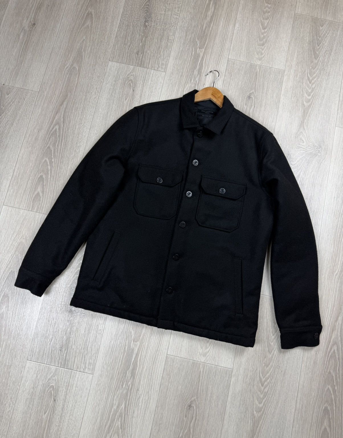 Allsaints ALLSAINTS Potomac LS Over Shirt Jacket Men's Size M Size US M / EU 48-50 / 2 - 3 Thumbnail
