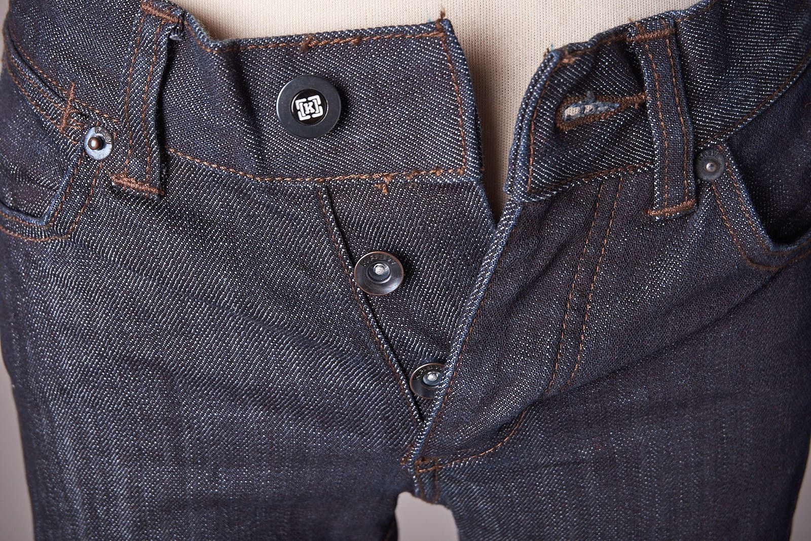 KREW Y2K KREW Slim Denim Pants Size US 26 / EU 42 - 6 Thumbnail