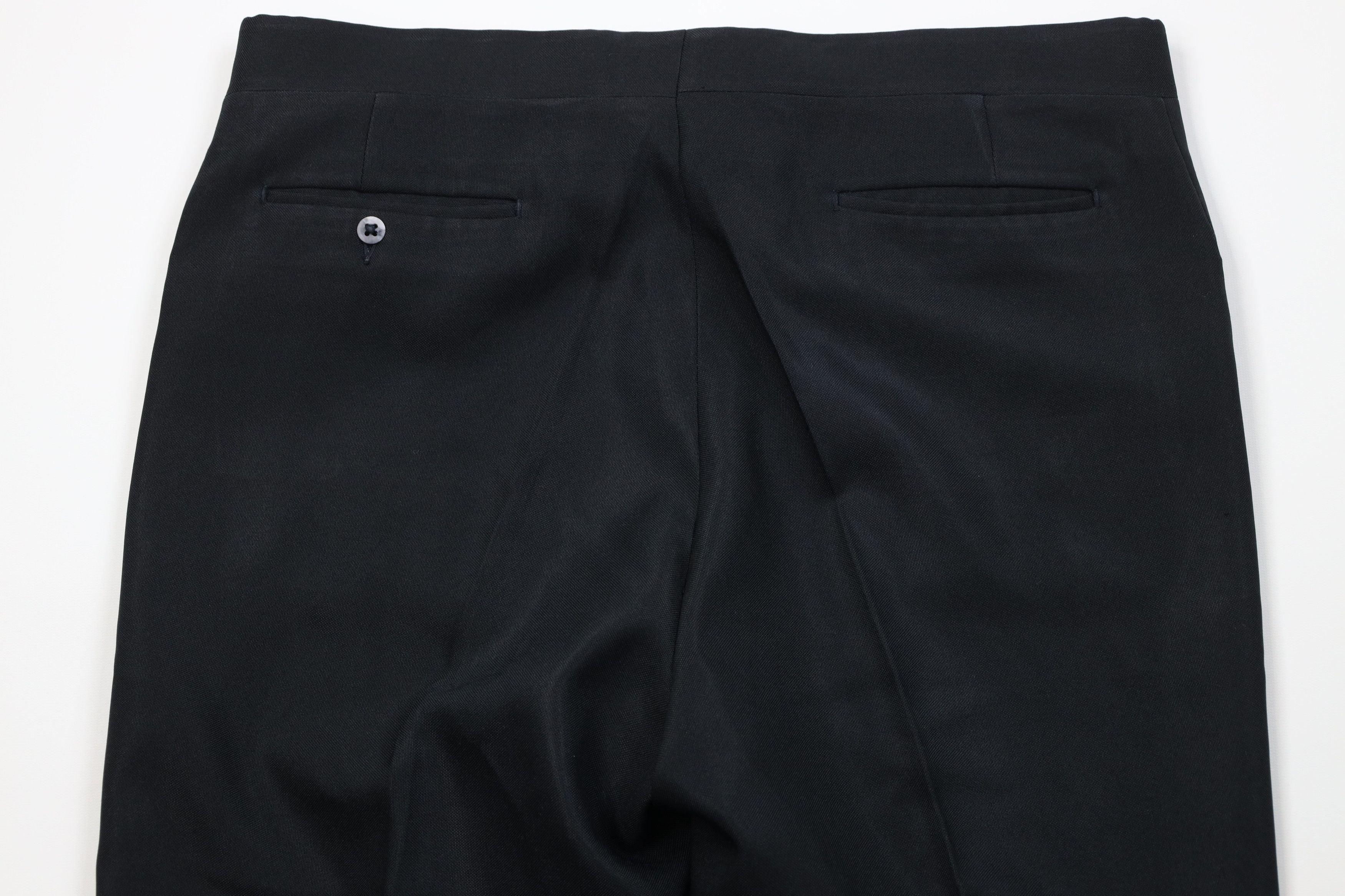 Vintage Vintage 70s Streetwear Flared Chino Pants Trousers Black USA Size US 38 / EU 54 - 10 Thumbnail