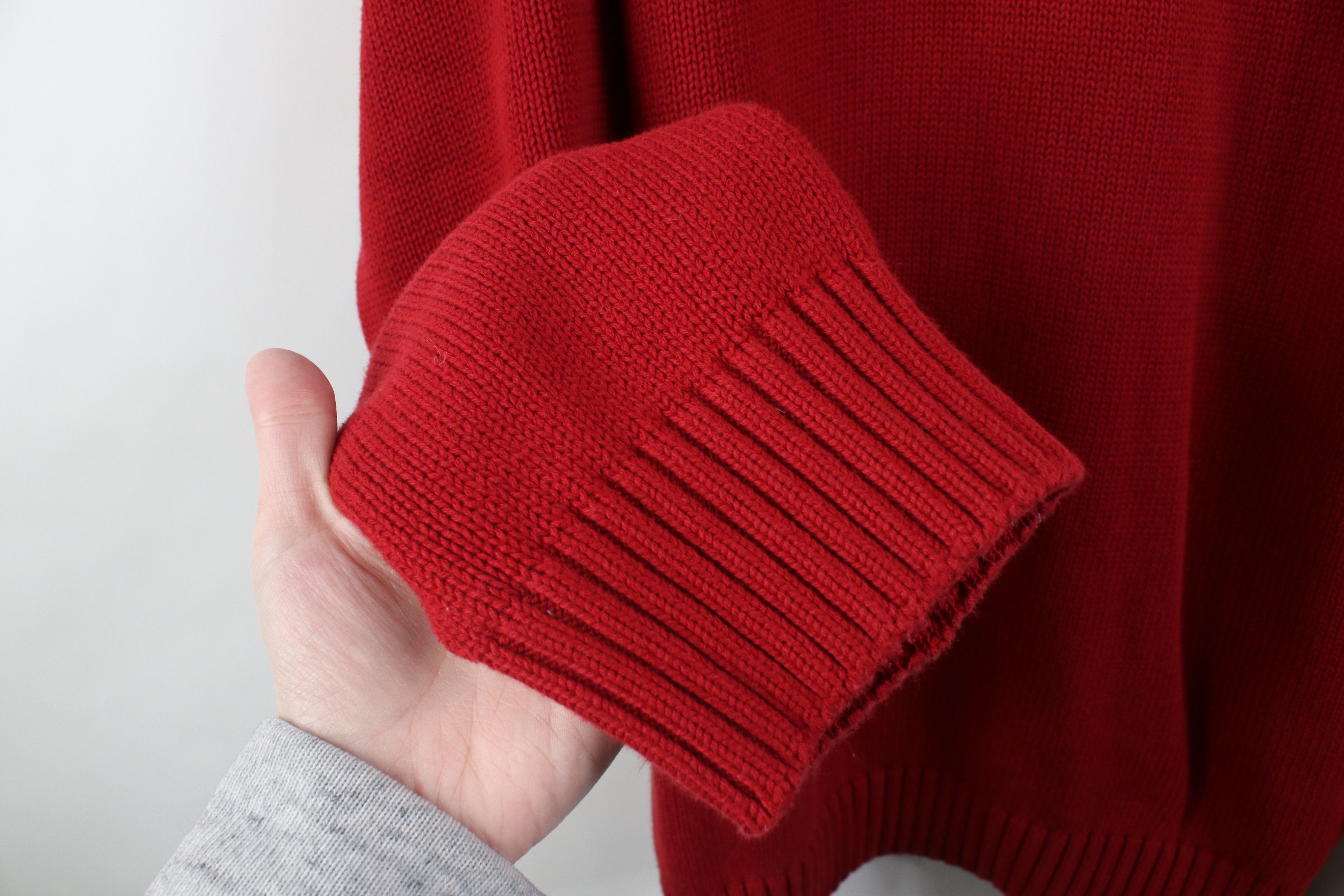 Tommy Hilfiger Vintage 90s Tommy Hilfiger Cotton Knit Crewneck Sweater Size US XL / EU 56 / 4 - 6 Thumbnail