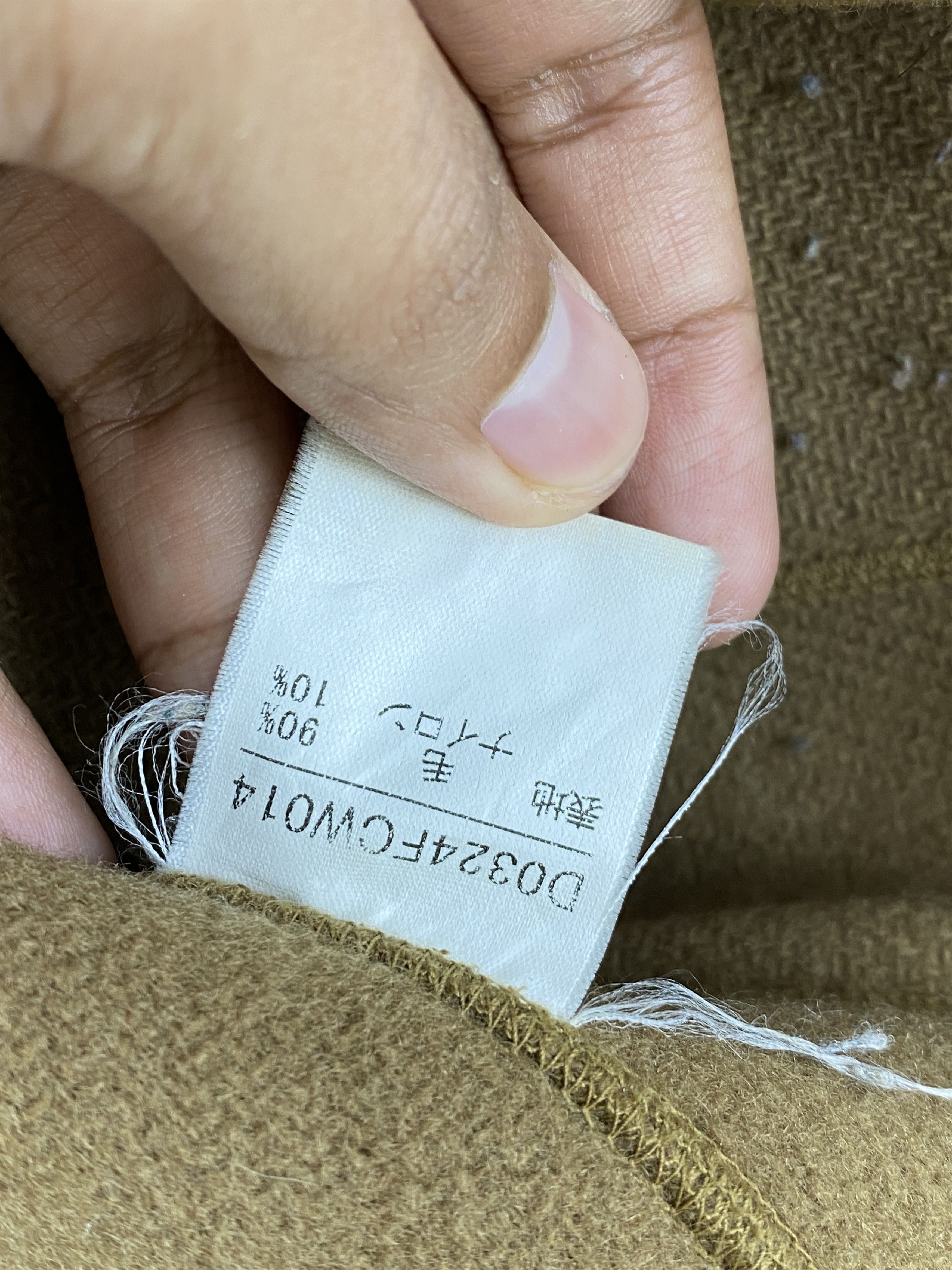 Japanese Brand Vintage Mademoiselle Non Non Wool Button Up Jacket JA0117 Size US L / EU 52-54 / 3 - 6 Thumbnail