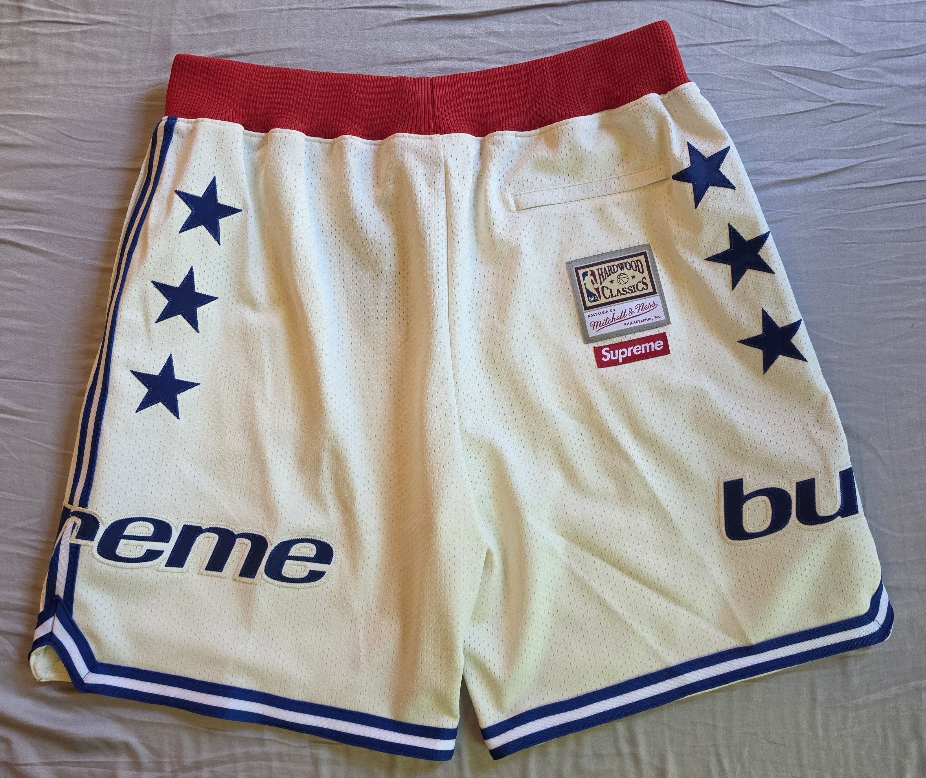 Mitchell & Ness × Supreme Supreme Mitchell & Ness Teams Basketball Short Size US 34 / EU 50 - 2 Thumbnail