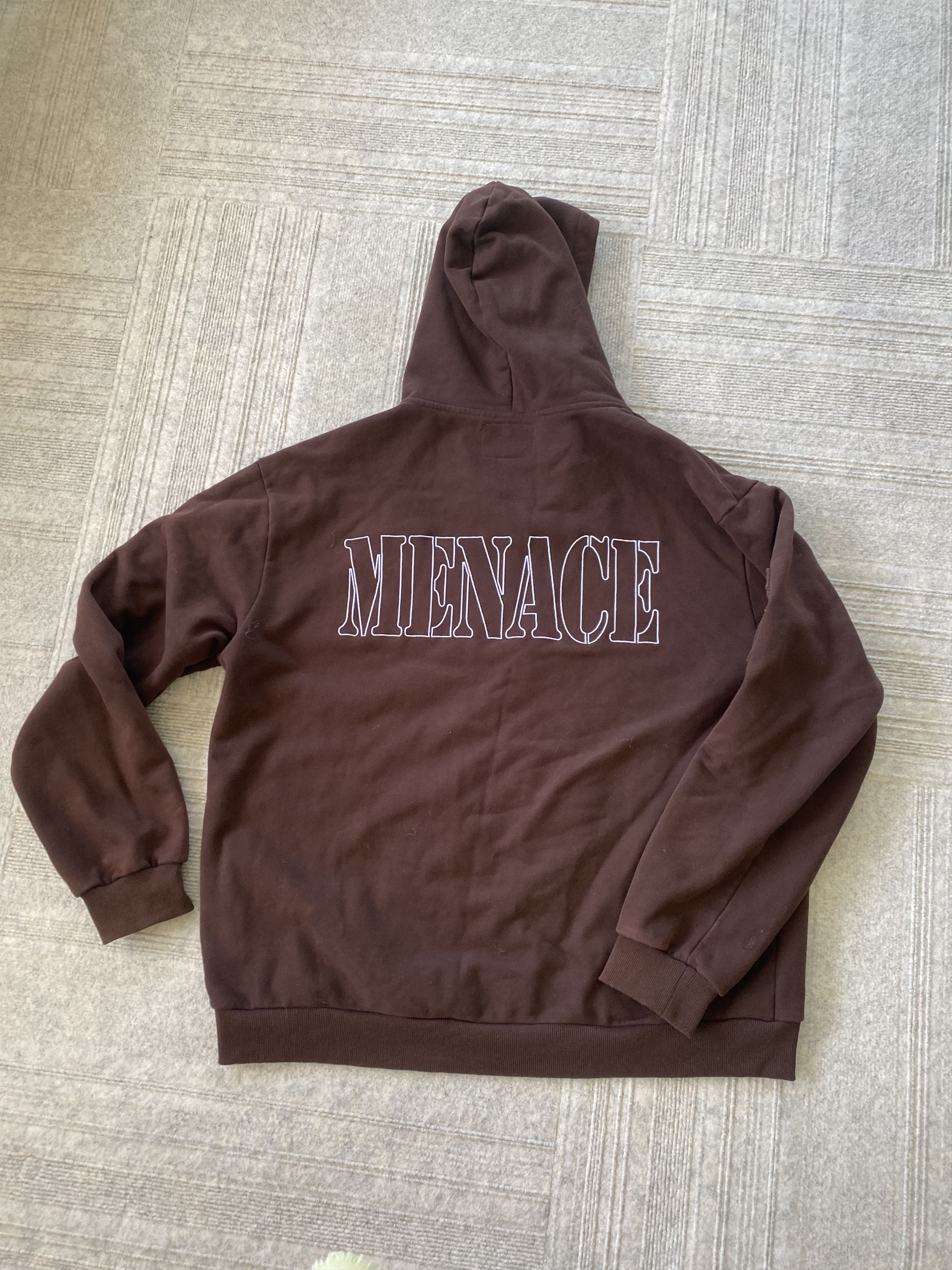 Menace Menace Zip-Up Hoodie Embroidered Size US L / EU 52-54 / 3 - 5 Thumbnail