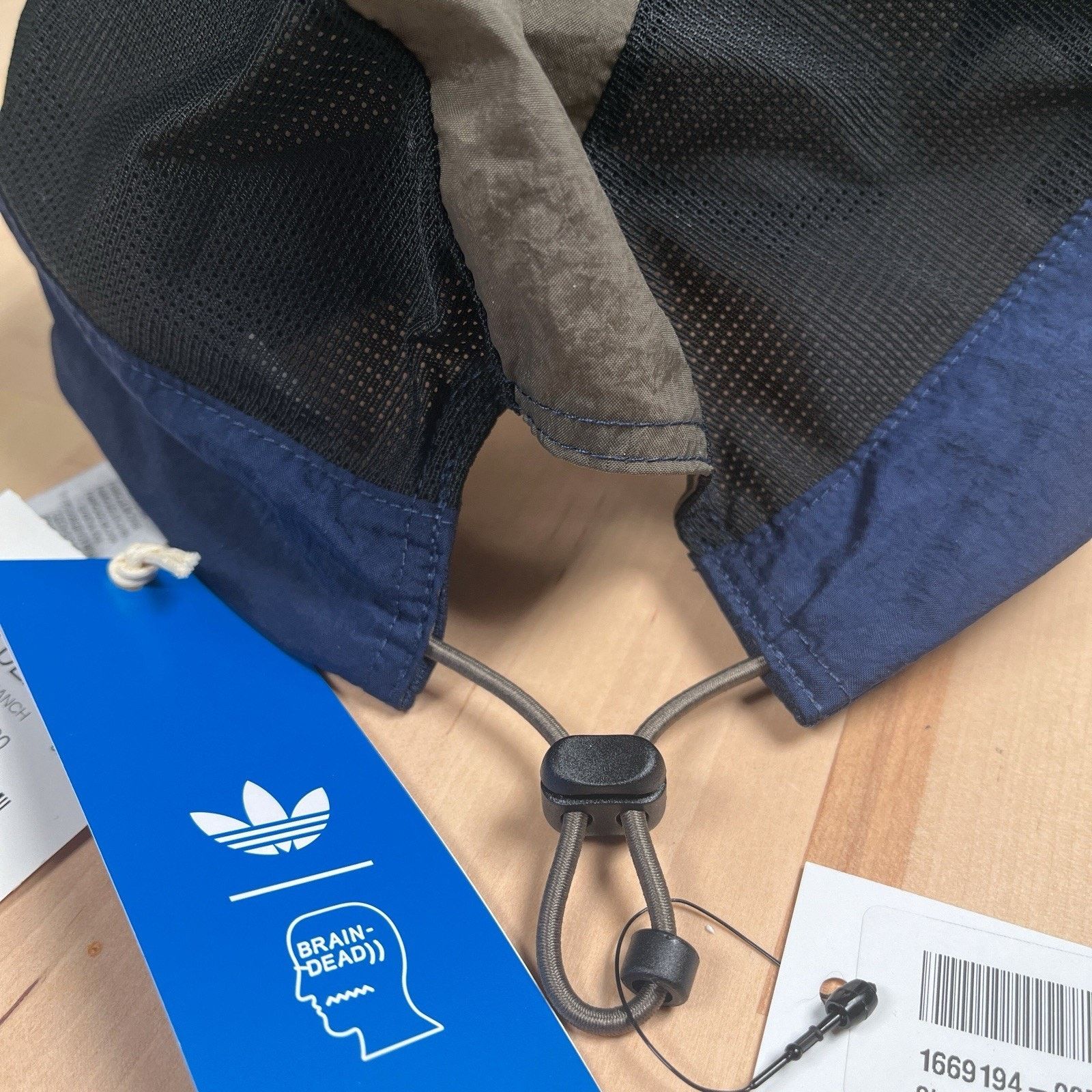 Adidas × Brain Dead Adidas Brain Dead Hat Cap Limited OSFM BlueGray Mesh Collab Size ONE SIZE - 8 Thumbnail