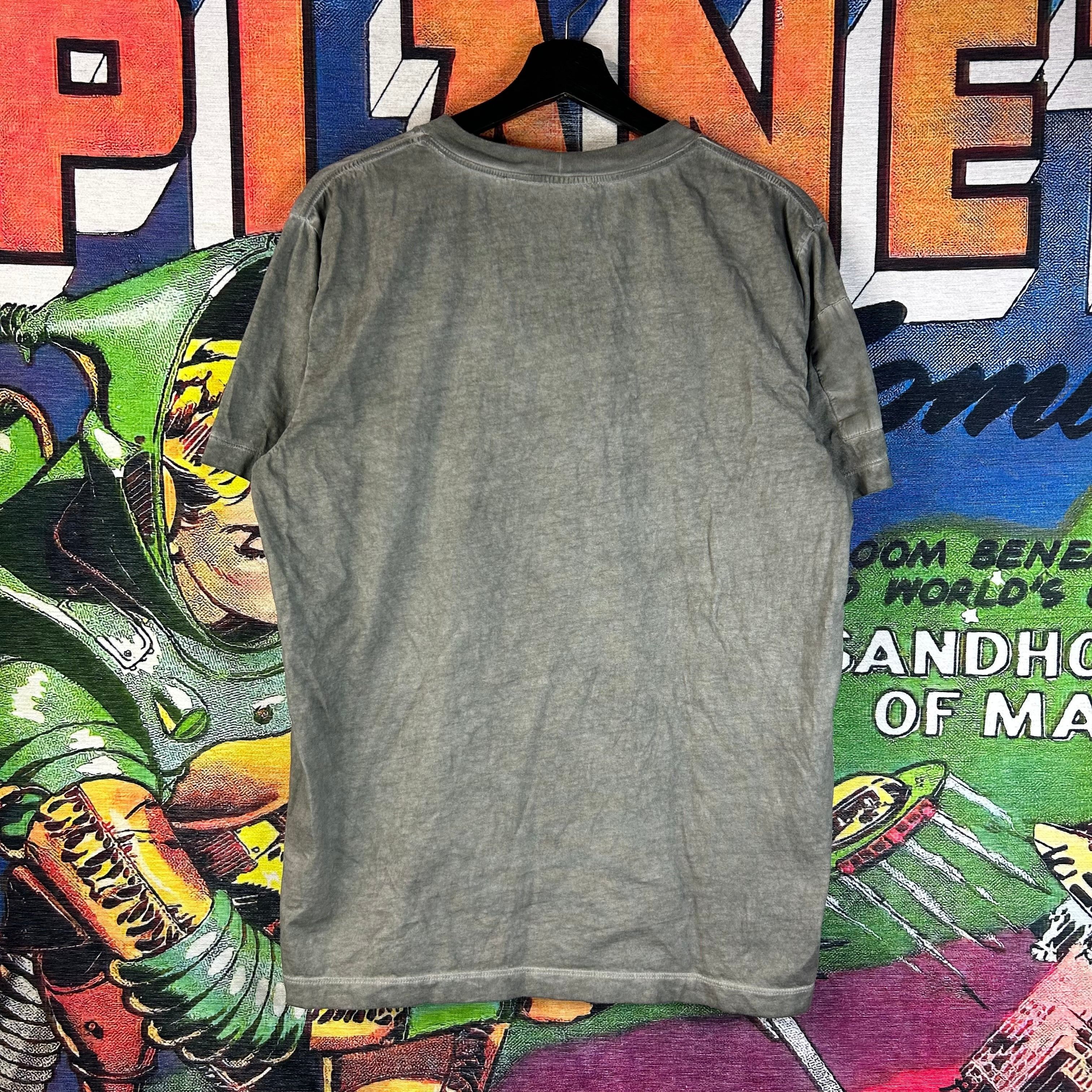 Helmut Lang Helmut Lang Military Delave Effect Tee Size Large Size US L / EU 52-54 / 3 - 2 Thumbnail