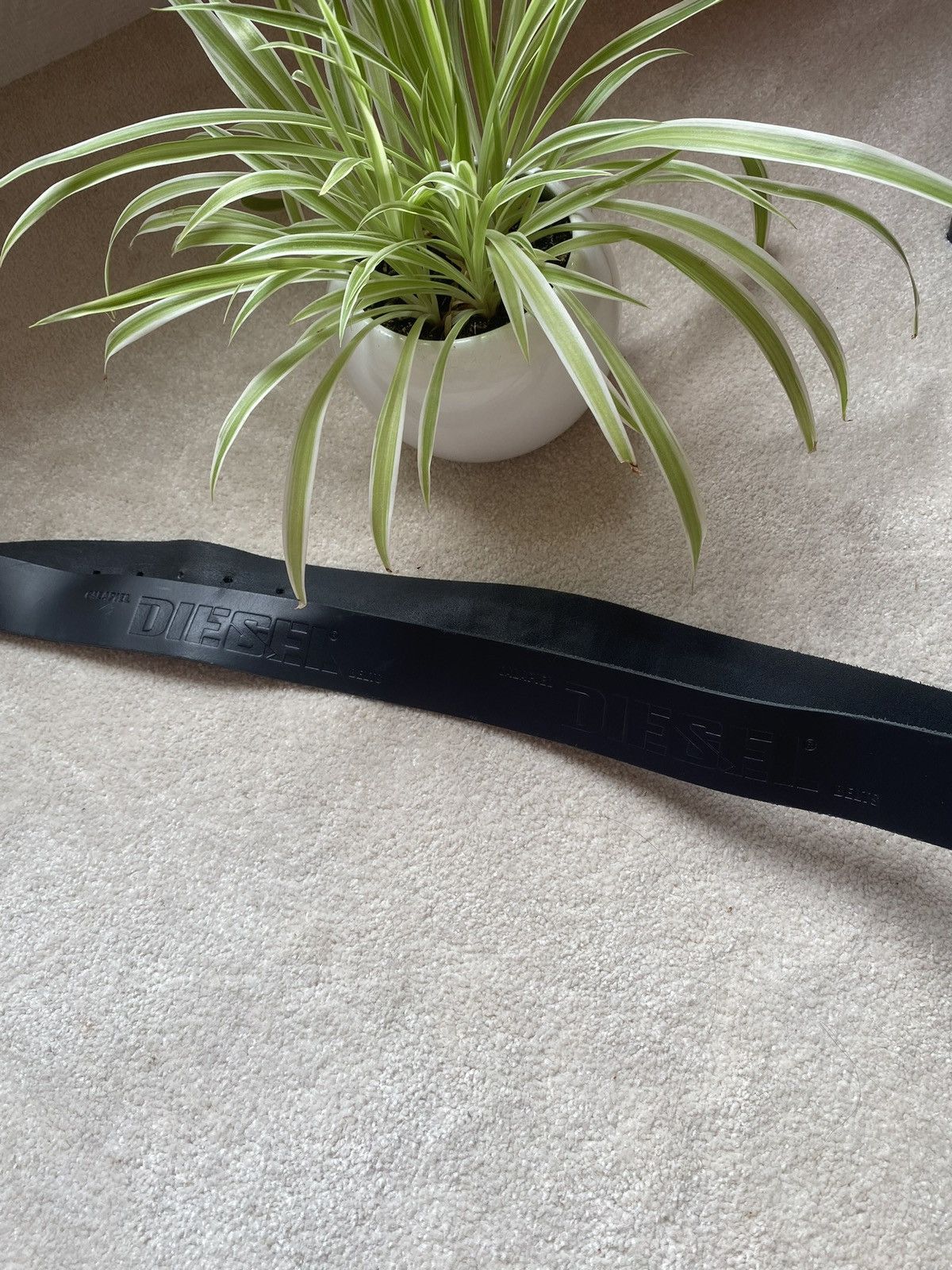 Diesel × Vintage leather belt diesel Size 46 - 6 Thumbnail
