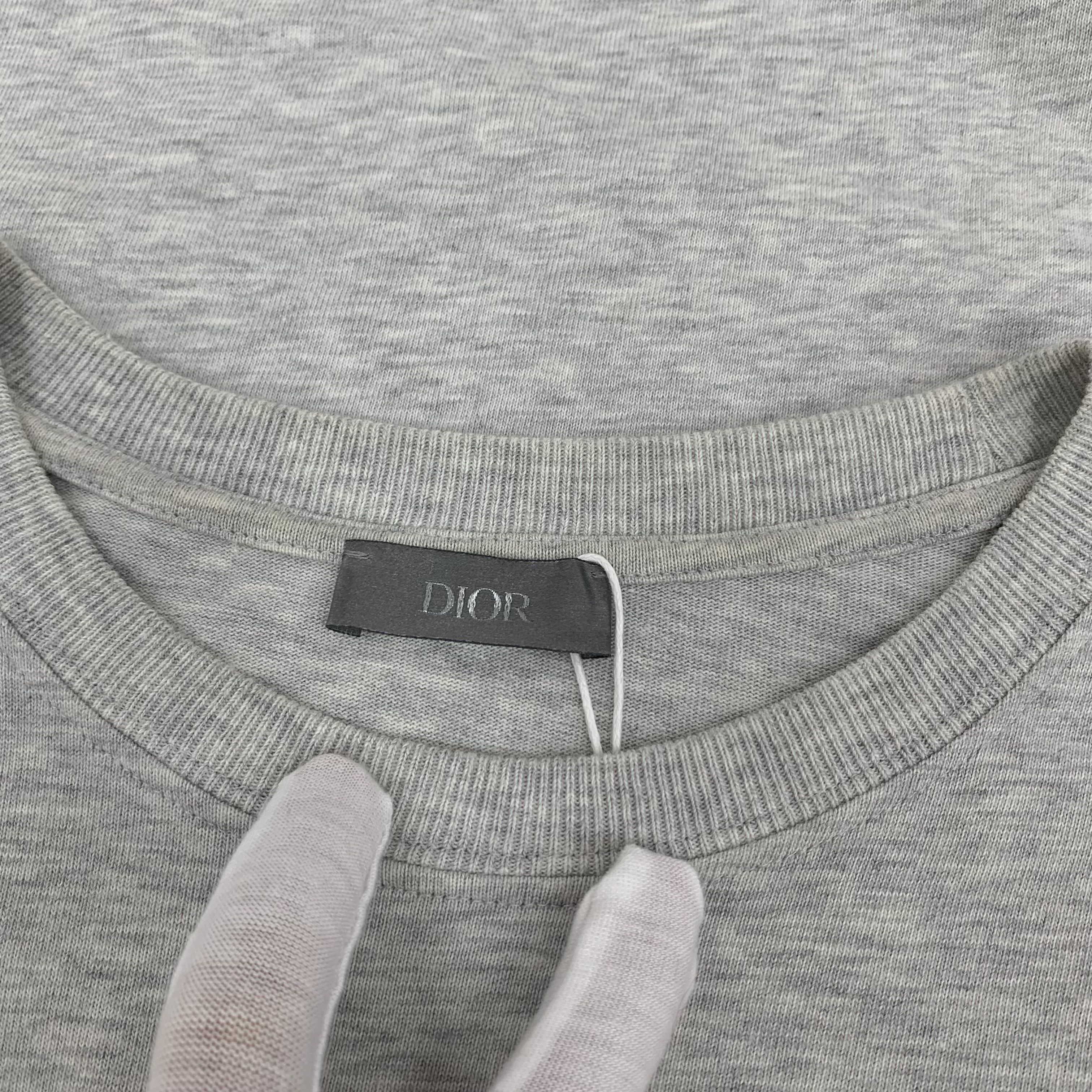 Dior Dior CD Logo T-Shirt Grey (S) Size US S / EU 44-46 / 1 - 10 Thumbnail