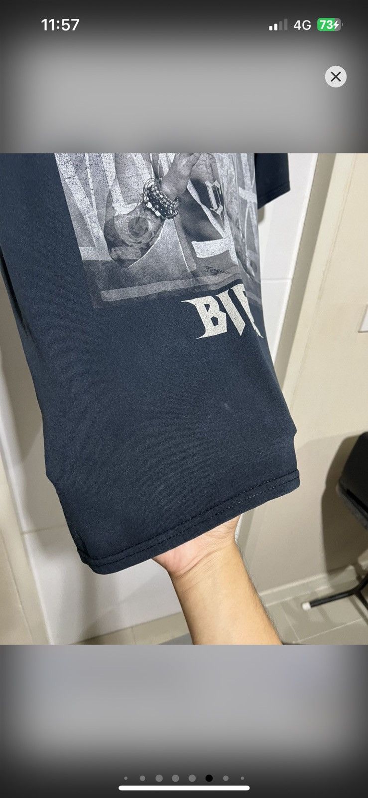 Justin Bieber Faded Justin Bieber Purpose Tour Size US L / EU 52-54 / 3 - 10 Thumbnail