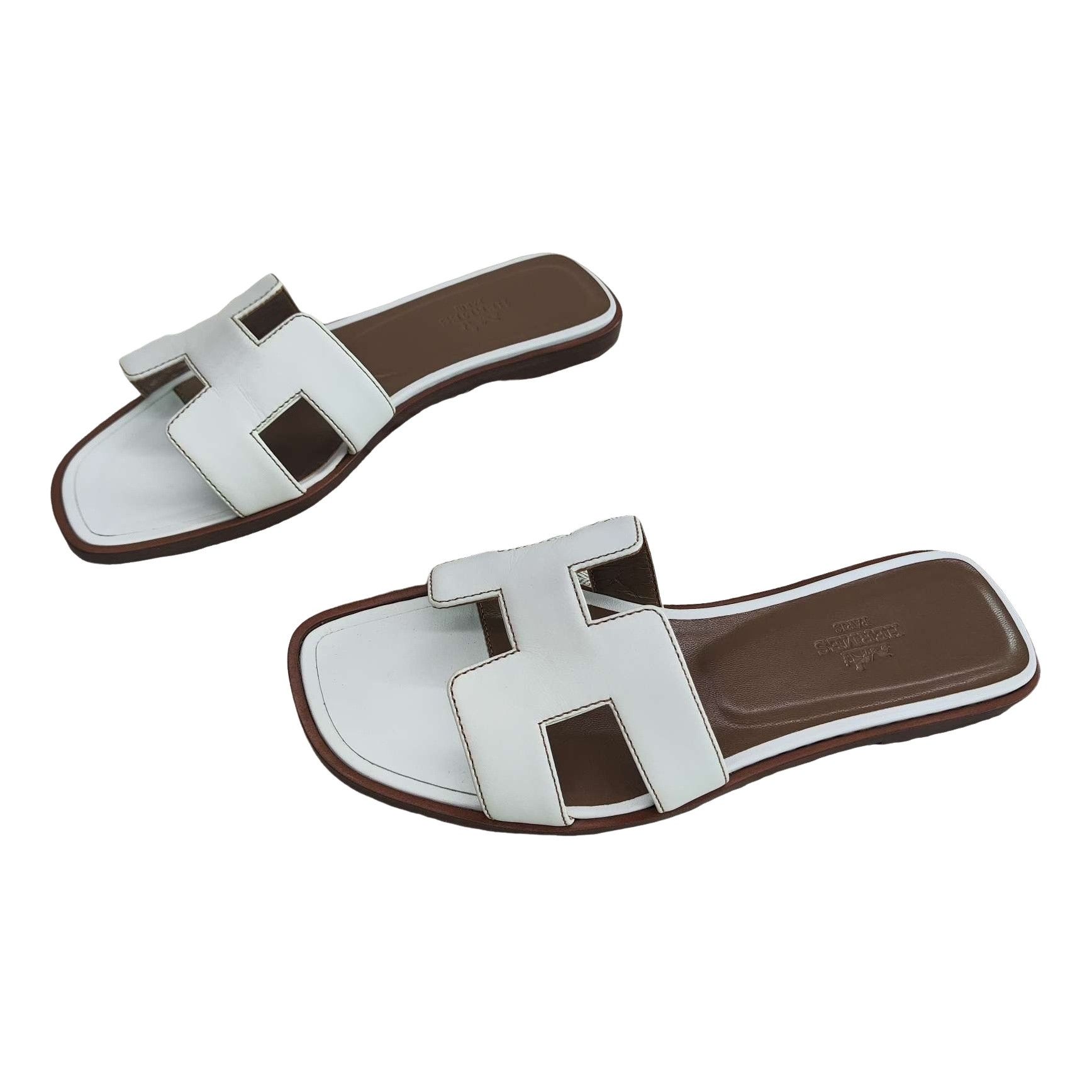 Hermes Hermès Oran Sandals Size 35 Size US 5 / IT 35 - 1 Thumbnail