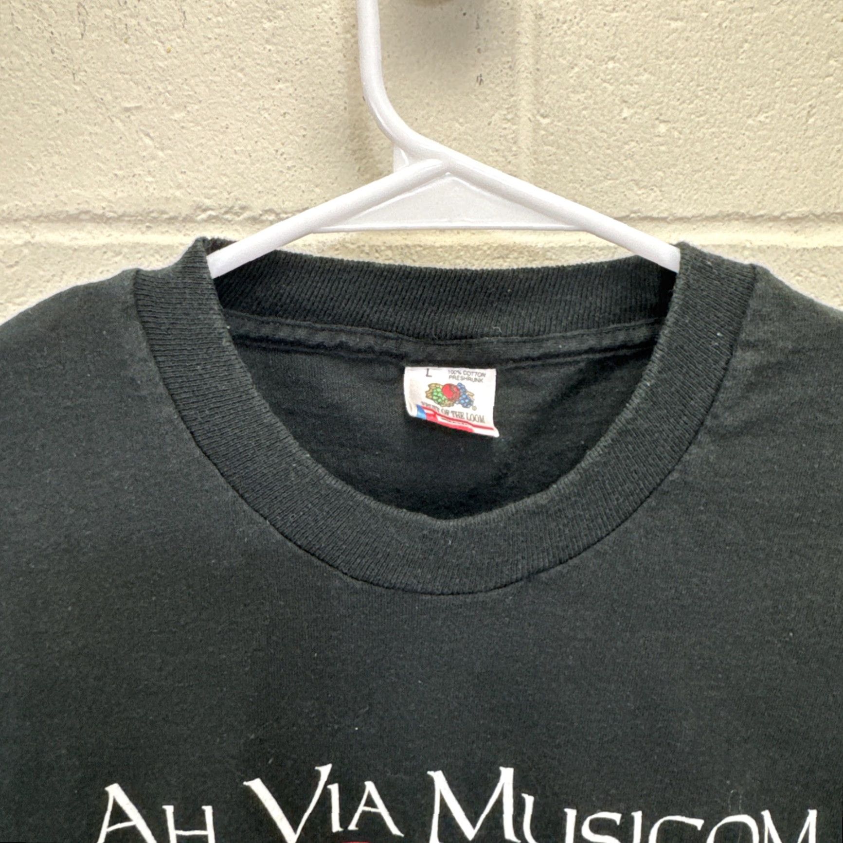Fruit Of The Loom VINTAGE Eric Johnson T Shirt 90s Black Cotton Short Sleeve Crew Neck Adult L Guitar Ah Via Musicom Branding: Fruit of the Loom Size US L / EU 52-54 / 3 - 4 Thumbnail