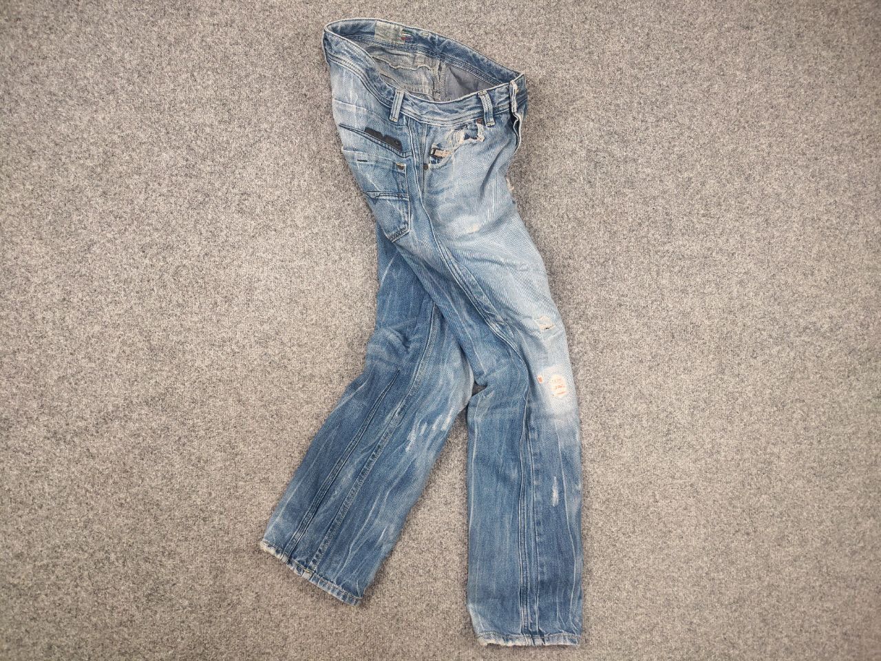 Diesel Vintage Diesel Industries Darron Eyecons Jeans Denim LGB Size US 32 / EU 48 - 10 Thumbnail