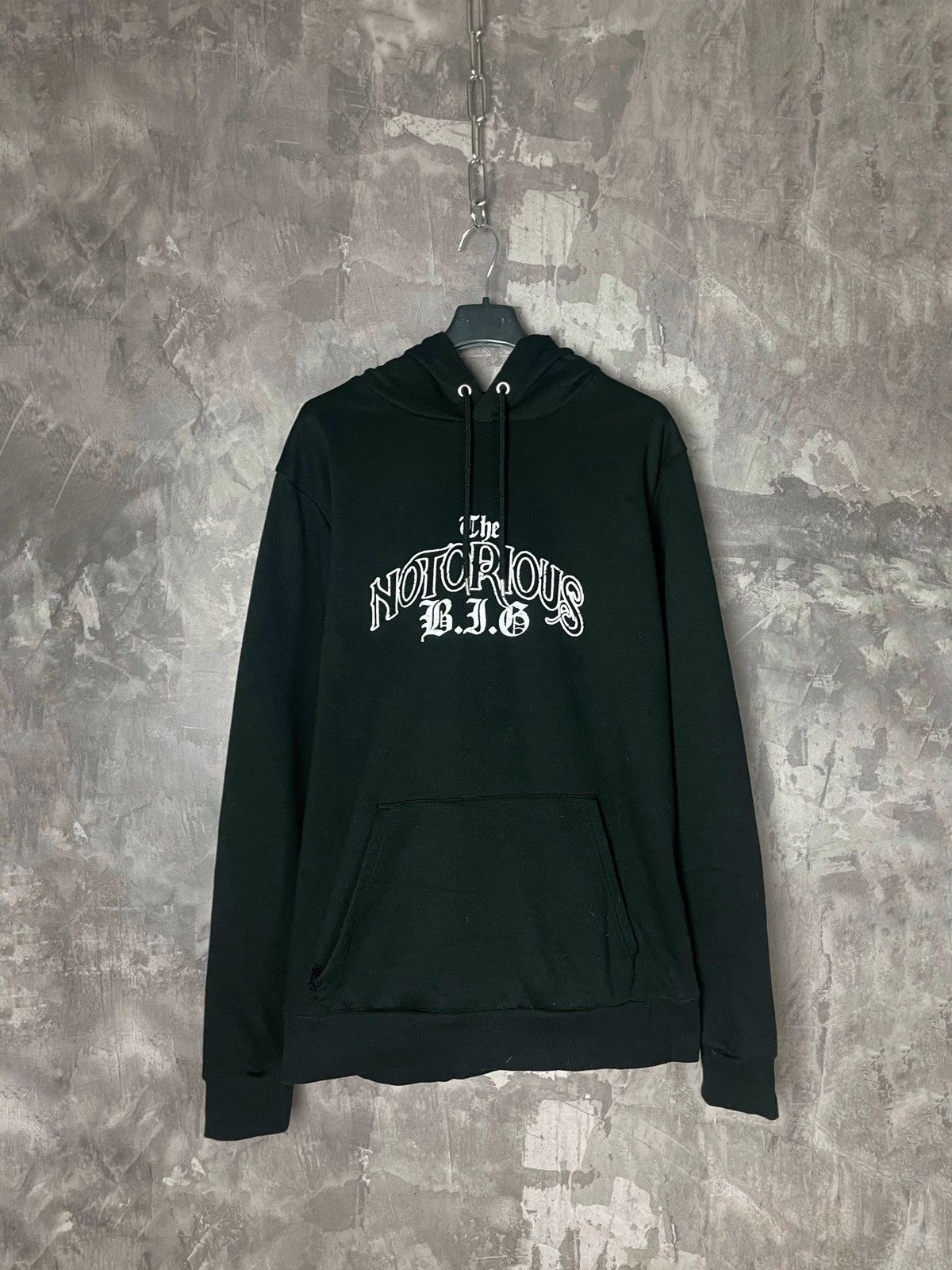Band Tees × Rap Tees × Vintage The Notorious B.I.G. Spell out Hoodie Size US L / EU 52-54 / 3 - 1 Thumbnail