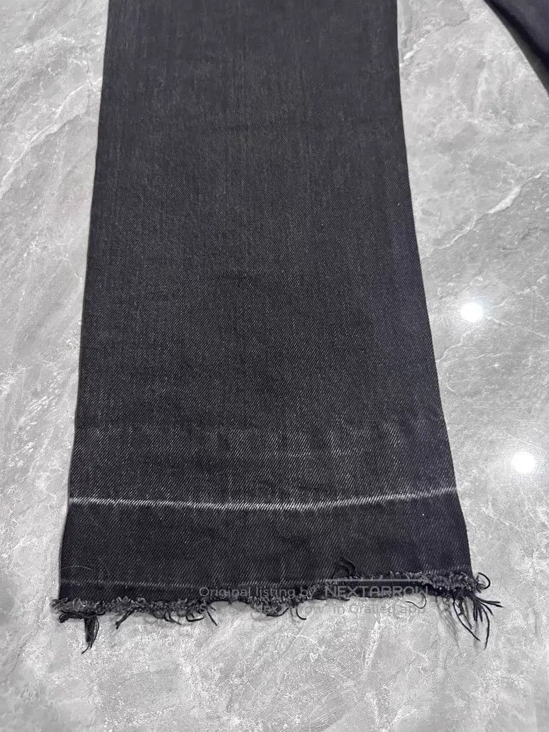 Valentino Valentino Fringed tapered denim trousers Size US 32 / EU 48 - 9 Thumbnail