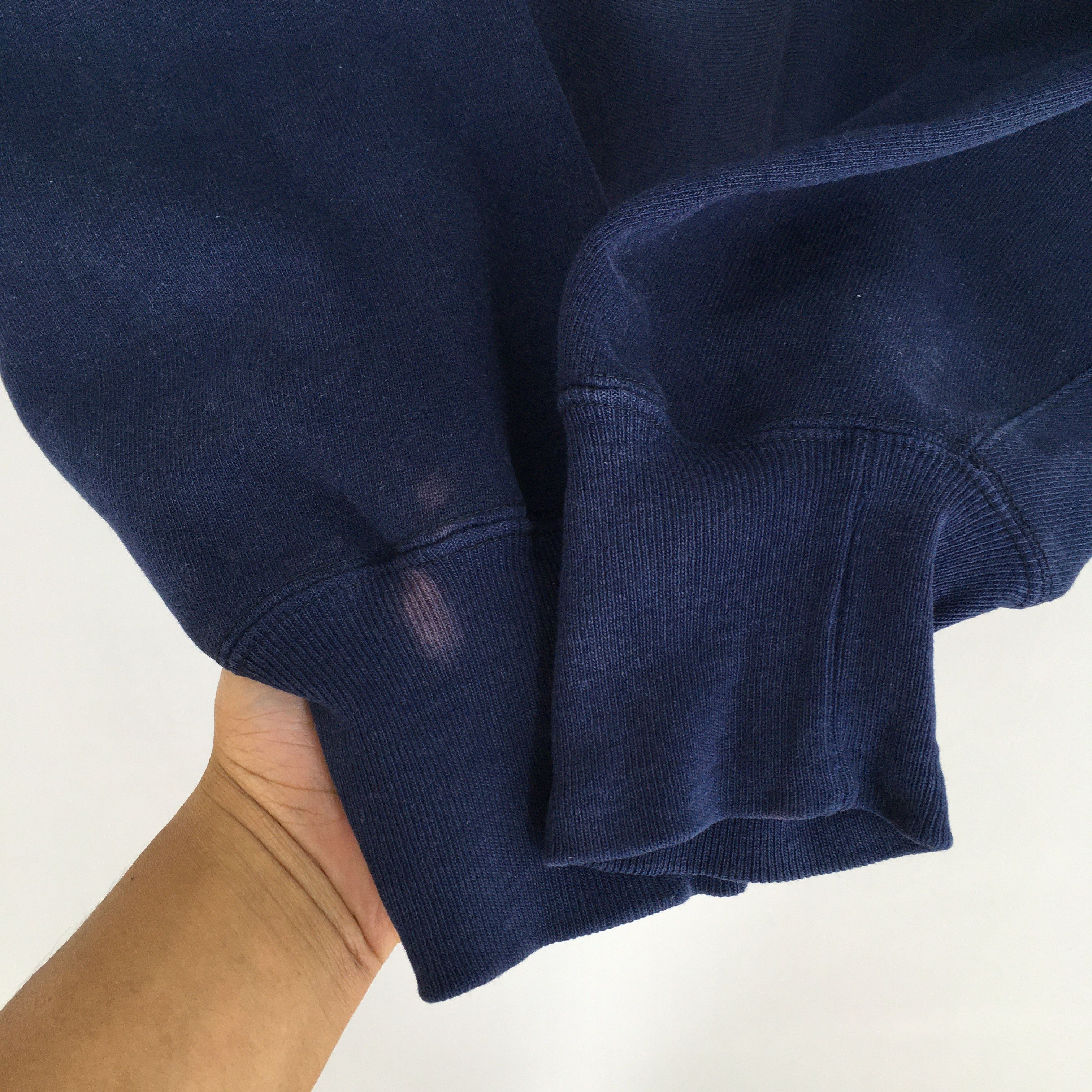 Champion × Russell Athletic × Vintage Vintage 80s Champion Reverse Weave Blue Sweatshirt Medium Size US M / EU 48-50 / 2 - 3 Thumbnail