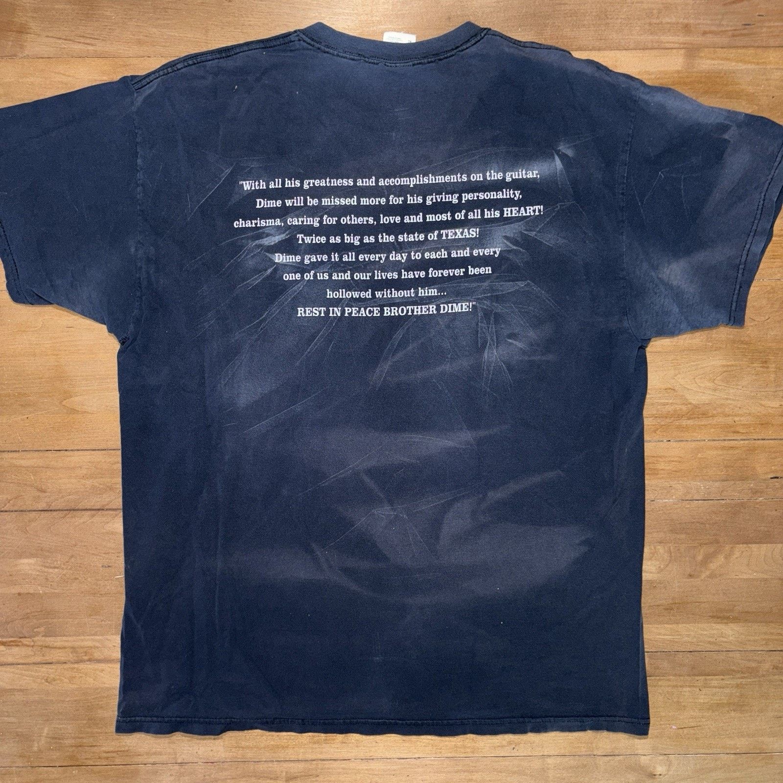 Fruit Of The Loom Vintage Pantera 2004 Brother Dime metal band Dimebag XL Size US XL / EU 56 / 4 - 8 Thumbnail
