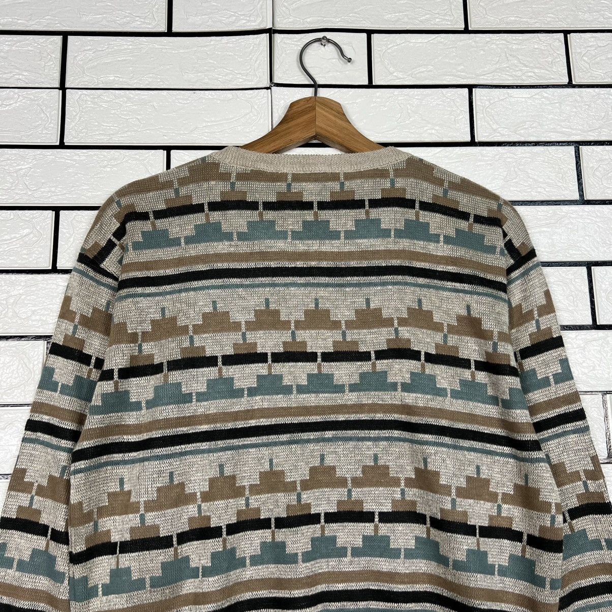 Japanese Brand Vintage 90's INTERMEZZO Knitted Sweatshirt #3956-C180 Size US M / EU 48-50 / 2 - 13 Thumbnail