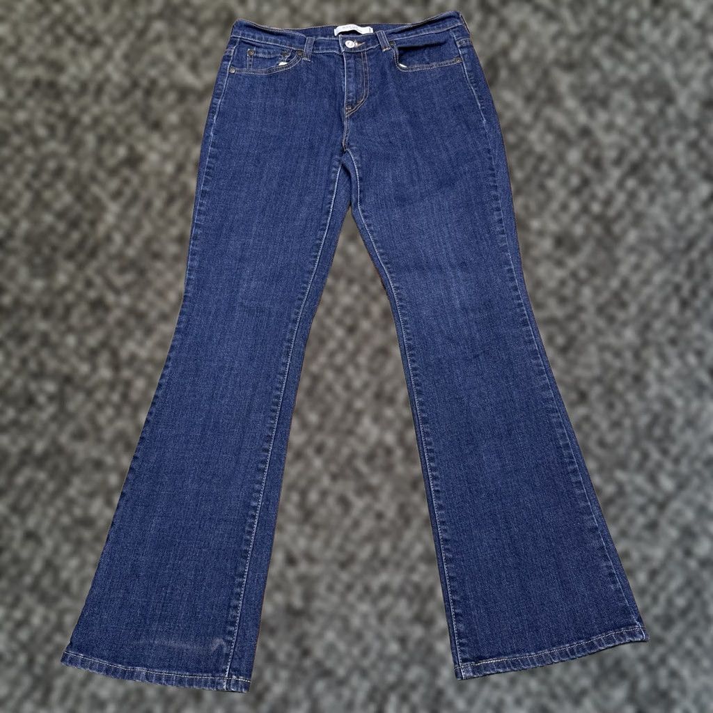 Levi's Levi's 515 Jeans Women 8 Medium Blue Mid Rise Bootcut Stretch Denim 5-Pocket Jeans Womens Mens? Size 30" / US 8 / IT 44 - 1 Thumbnail