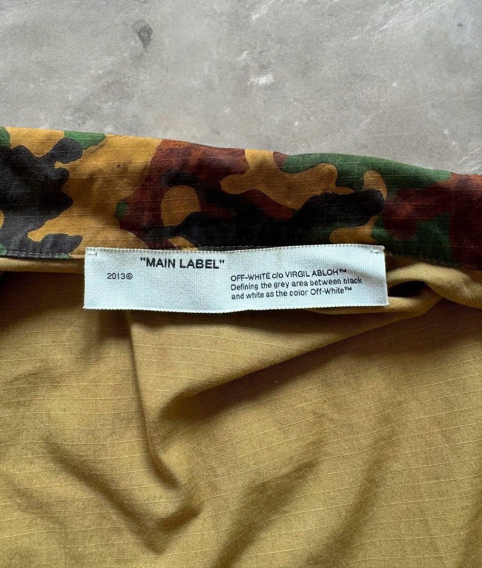 Off-White Off-White Camouflage Overshirt Virgil Abloh Size US M / EU 48-50 / 2 - 8 Thumbnail