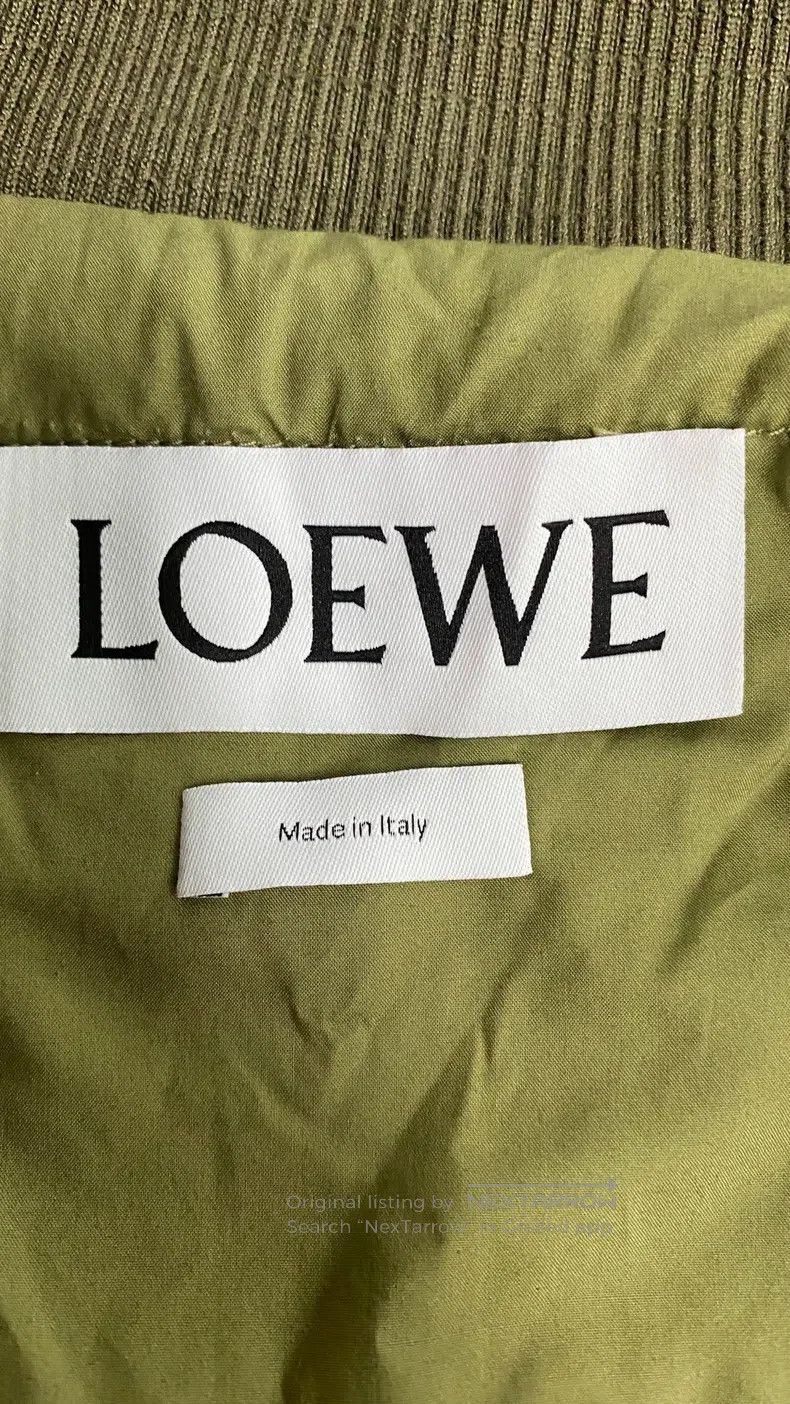 Loewe Loewe Patch logo military green casual jacket Size US M / EU 48-50 / 2 - 4 Thumbnail