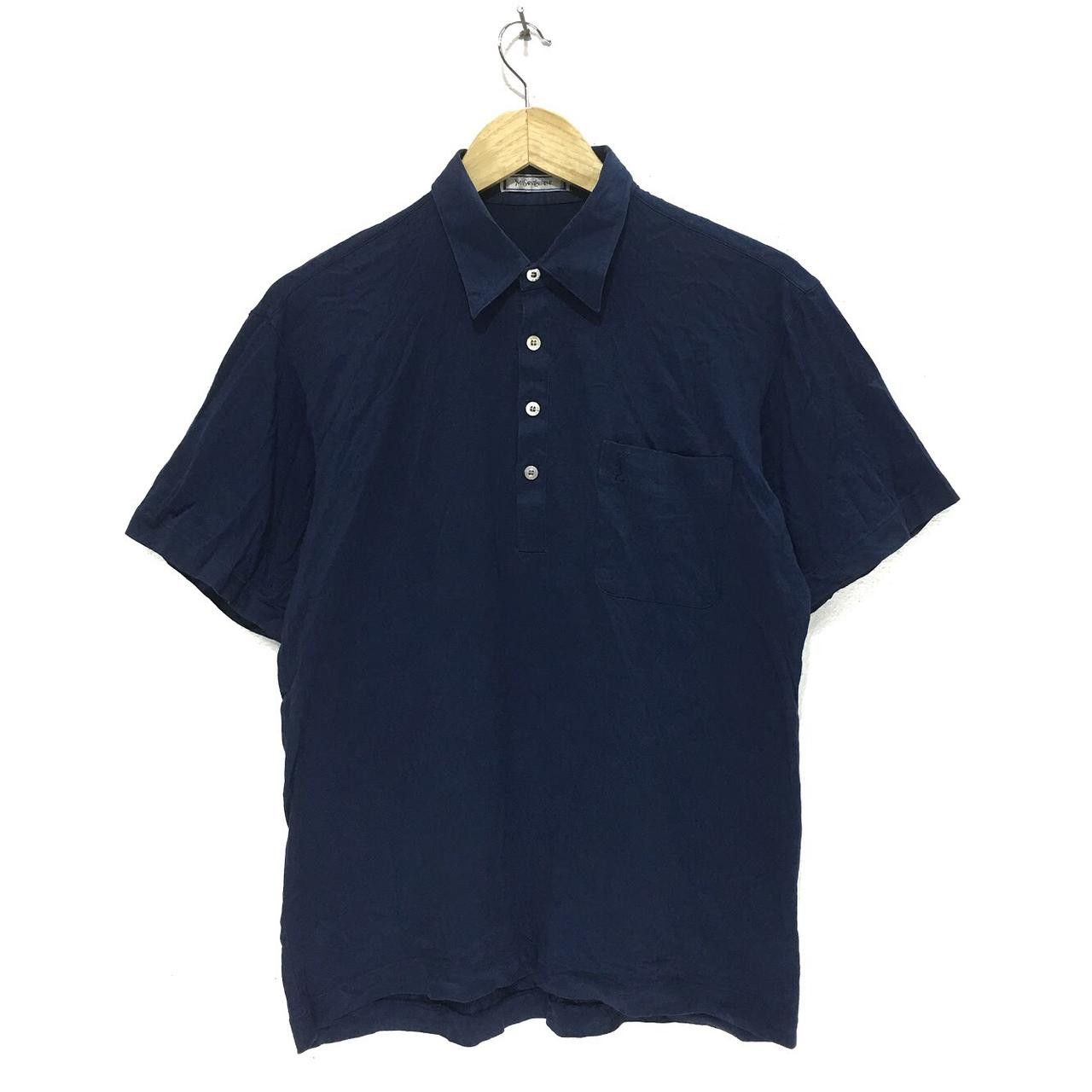 Yves Saint Laurent YVES SAINT LAURENT Paris YSL Made In Japan Blue Small Size US L / EU 52-54 / 3 - 1 Thumbnail