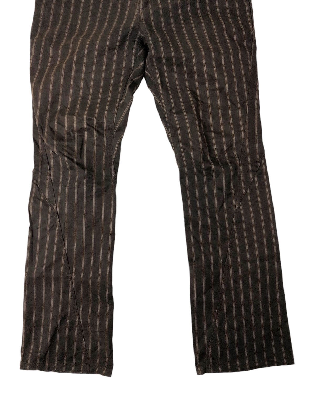 Japanese Brand × semanticdesign Sun Faded Semantic Design Low Rise Stripe Pants Size US 35 - 4 Thumbnail