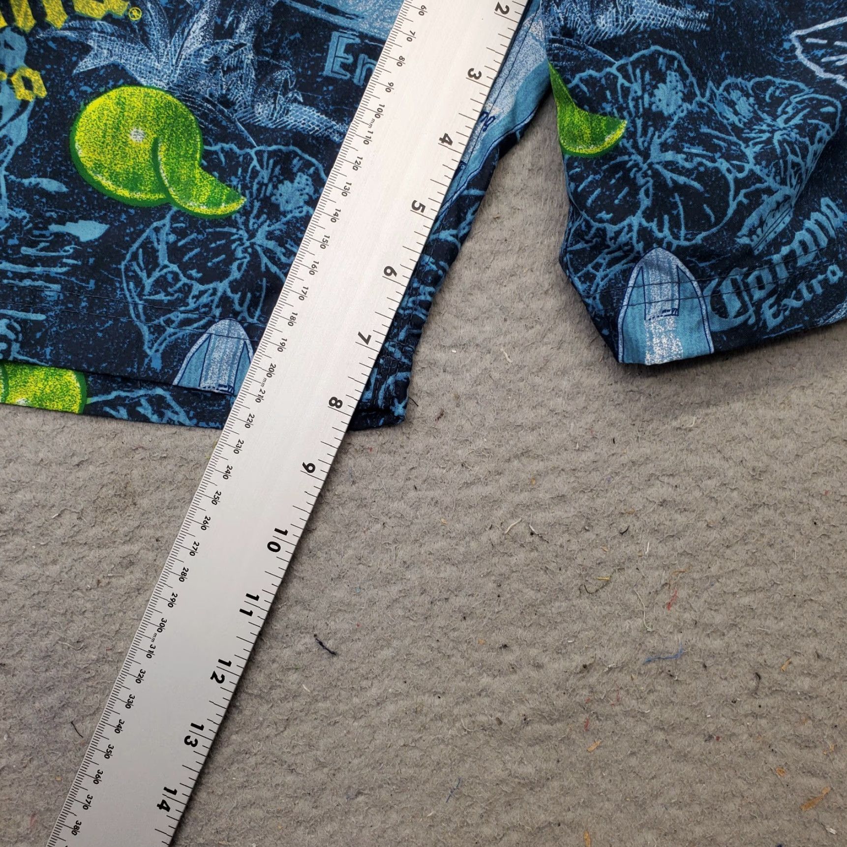 Swims Corona Extra Swim Shorts Mens 36 Graphic Print Multi Drawstring Lined Beach 100% Polyester Size US 36 / EU 52 - 4 Thumbnail