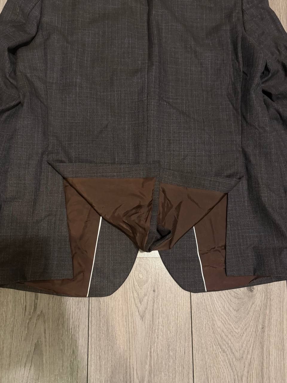 Other Reda Johann Mens Blazer Jacket Brown Size 52 Size 44R - 7 Thumbnail