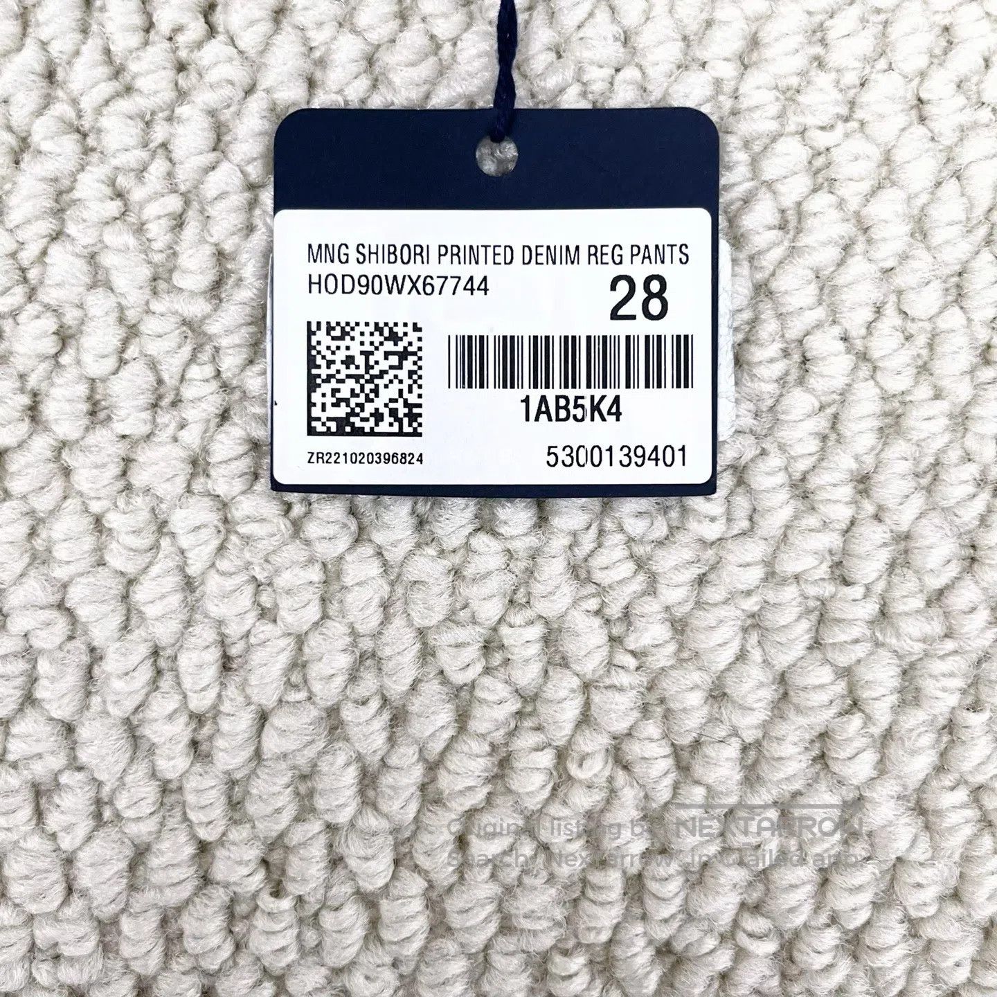 Louis Vuitton Louis Vuitton SS23 Tie-Dye Ink Wash Three-Flower Denim Pan Size 28" / US 6 / IT 42 - 6 Thumbnail