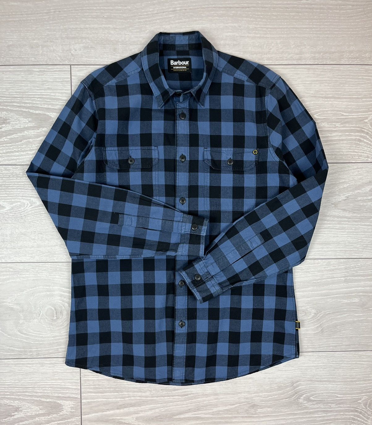 Barbour x4 Barbour Tailored Flannel Checkered Button Shirt M Size Size US M / EU 48-50 / 2 - 8 Thumbnail