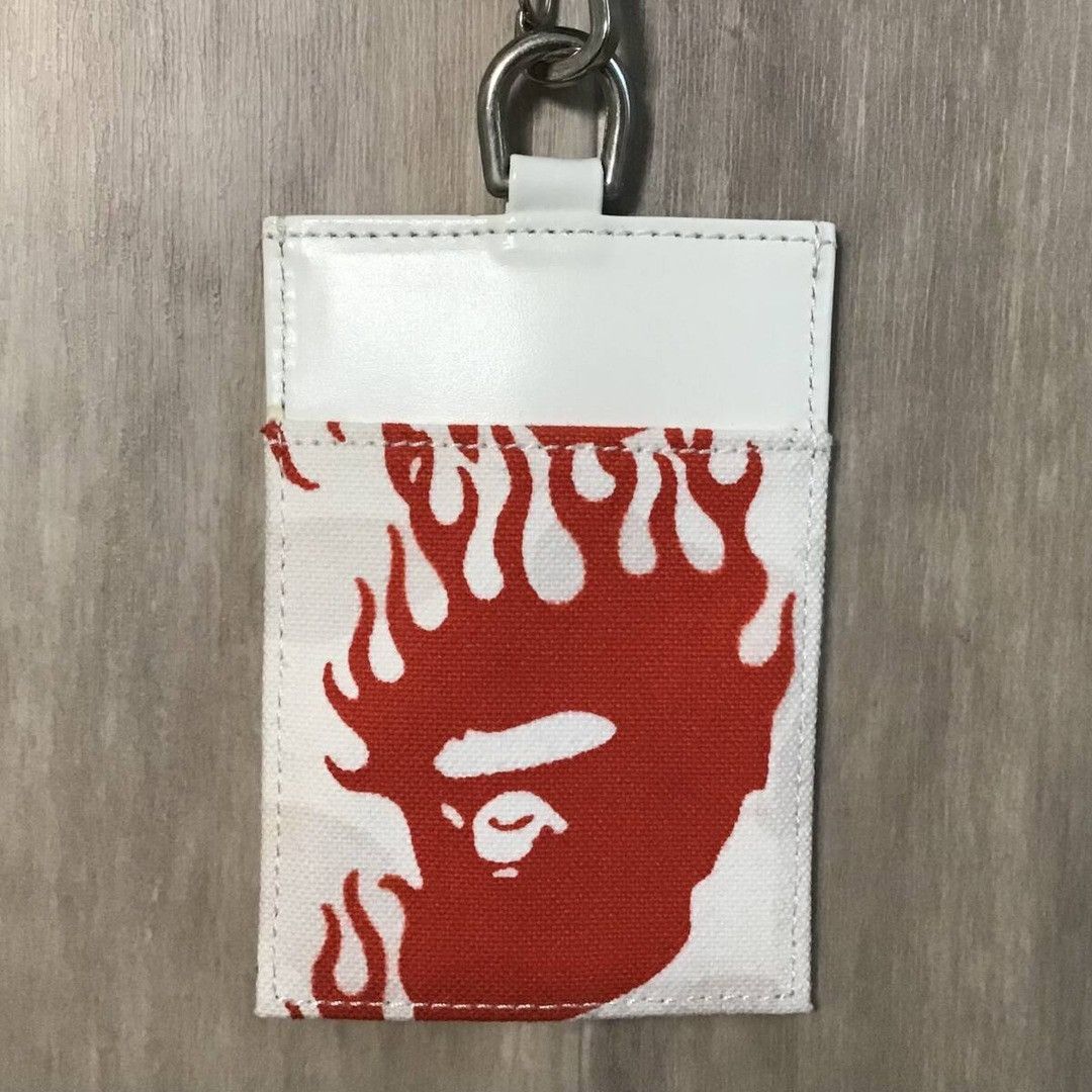 Bape BAPE FIRE CAMO Leather Pass Case a bathing ape strap NIGO Size ONE SIZE - 3 Thumbnail