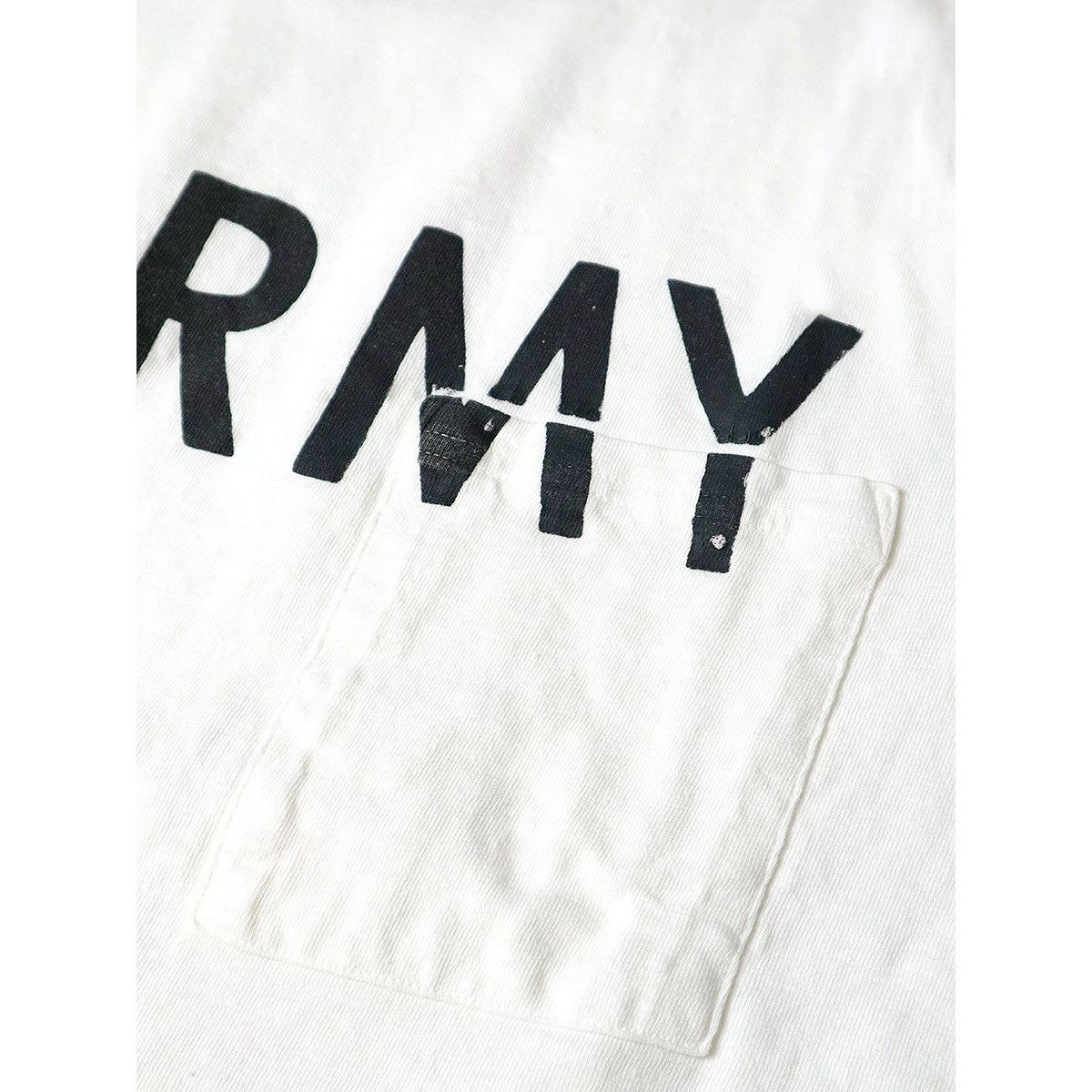 Kapital Kapital 18.5/-Tenjiku Ringer Pocket T-shirt (FARMY) Tee S Size US S / EU 44-46 / 1 - 6 Thumbnail