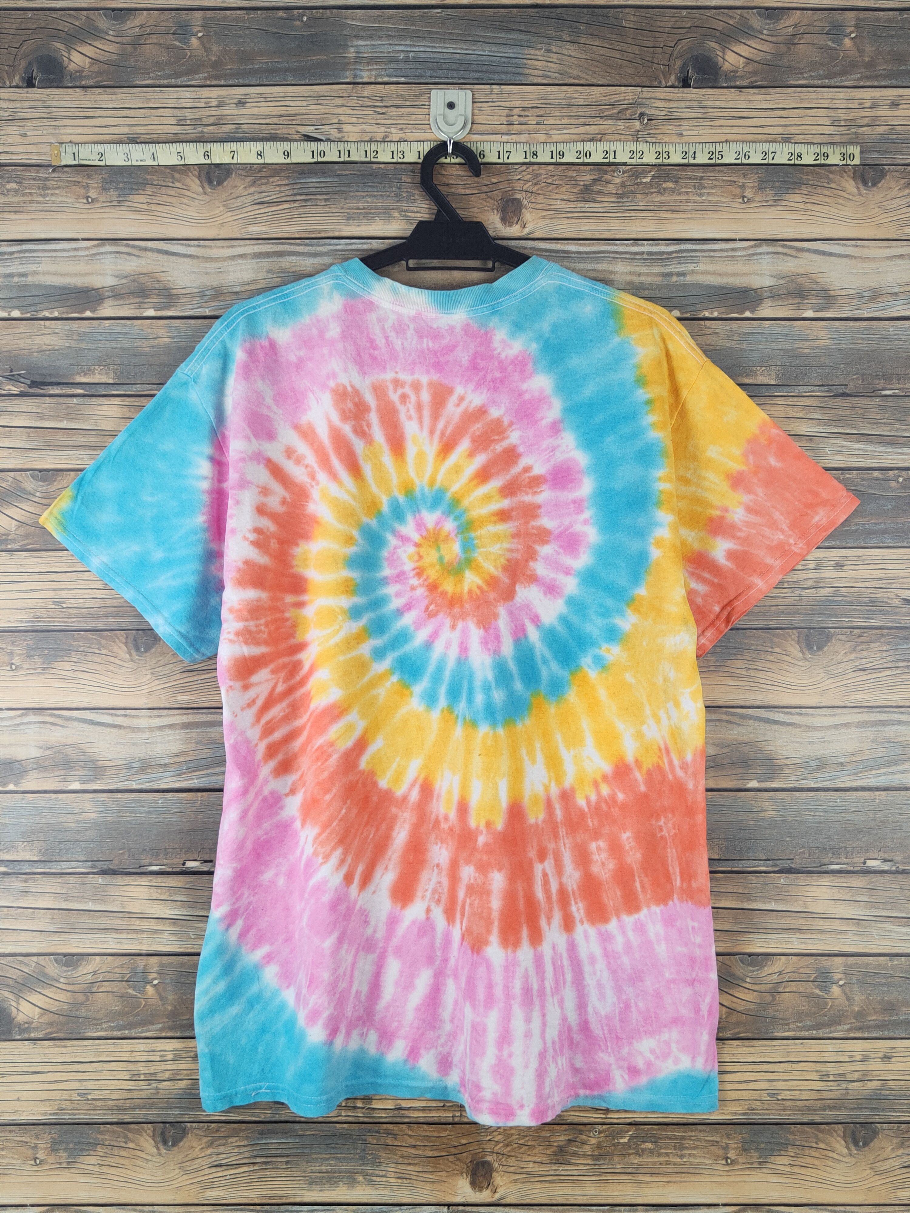 Band Tees DL Japan Girl School Tokyo acid wash T-shirt #1621 Size US L / EU 52-54 / 3 - 8 Thumbnail