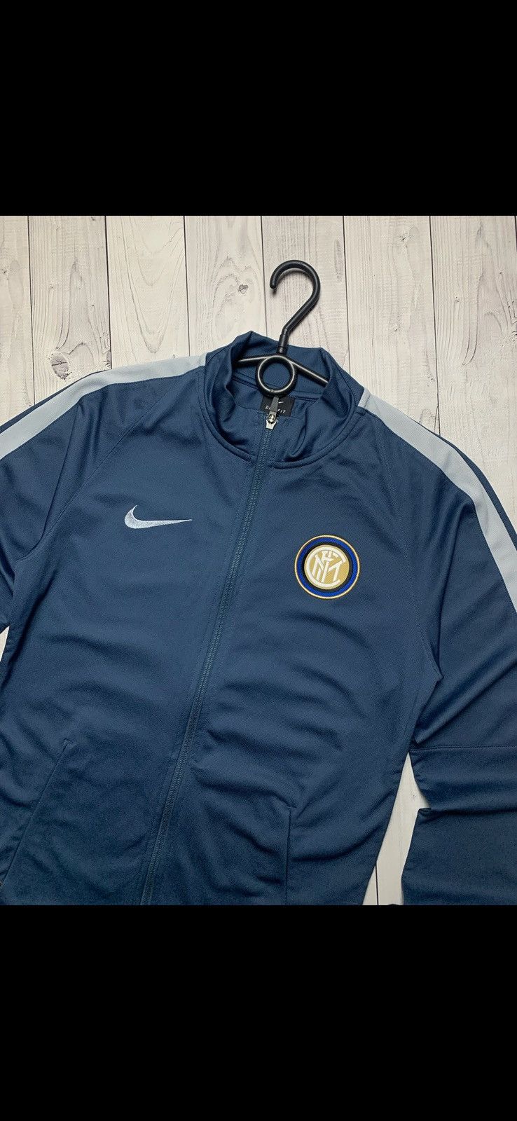 Nike × Vintage Vintage Nike Inter Milan track jacket size S logo Size US S / EU 44-46 / 1 - 2 Thumbnail