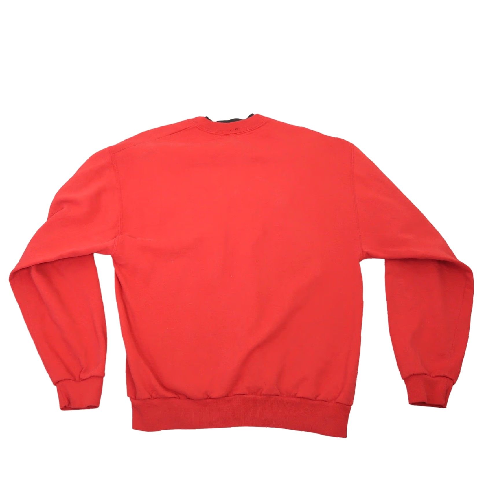 Vintage VINTAGE 90s Cat Graphic Red Black Crewneck Sweatshirt L Women Pullover Crew Neck Casual Long Sleeve Cotton Size L / US 10 / IT 46 - 3 Thumbnail