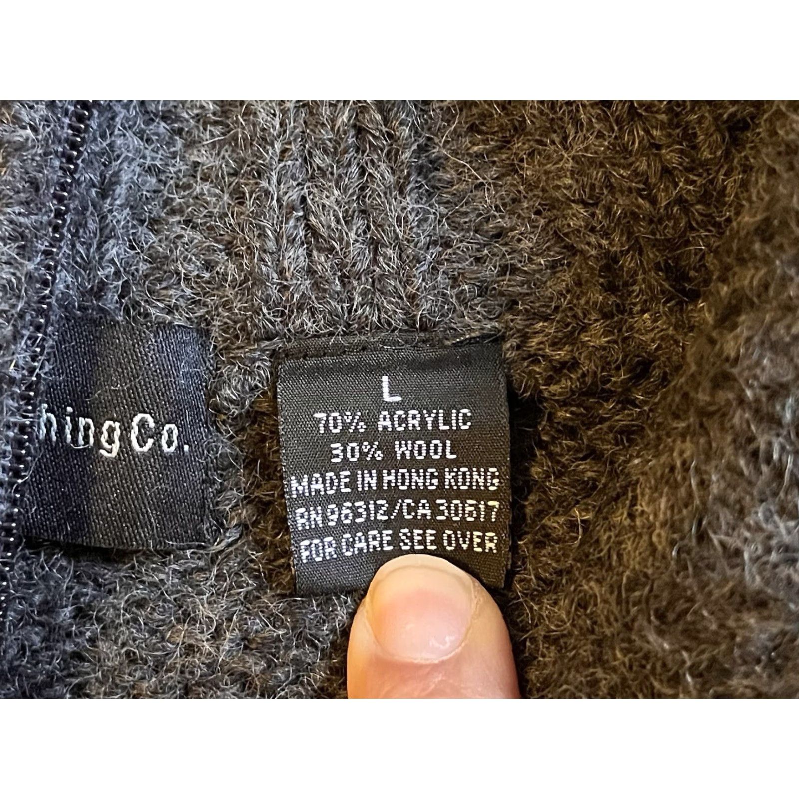 Enyce VINTAGE Enyce Sweater 1/4 Zip Oversized Men’s L Grey Striped 90s Classic Hip Hop Outdoor Y2K Pullover Knit Mens Size US L / EU 52-54 / 3 - 7 Thumbnail