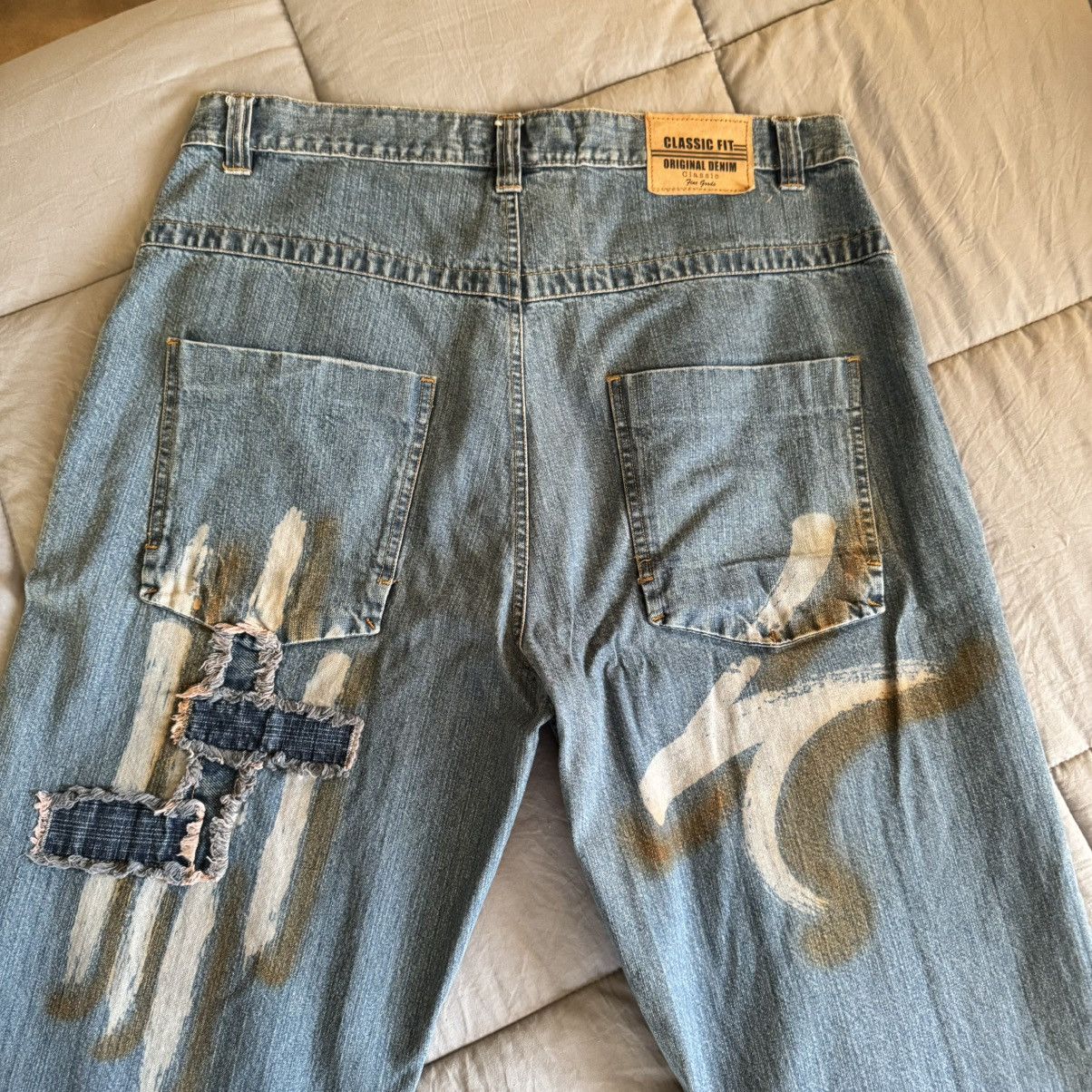 Vintage CLASSIC FIT ORIGINAL DENIM Size US 38 / EU 54 - 4 Thumbnail