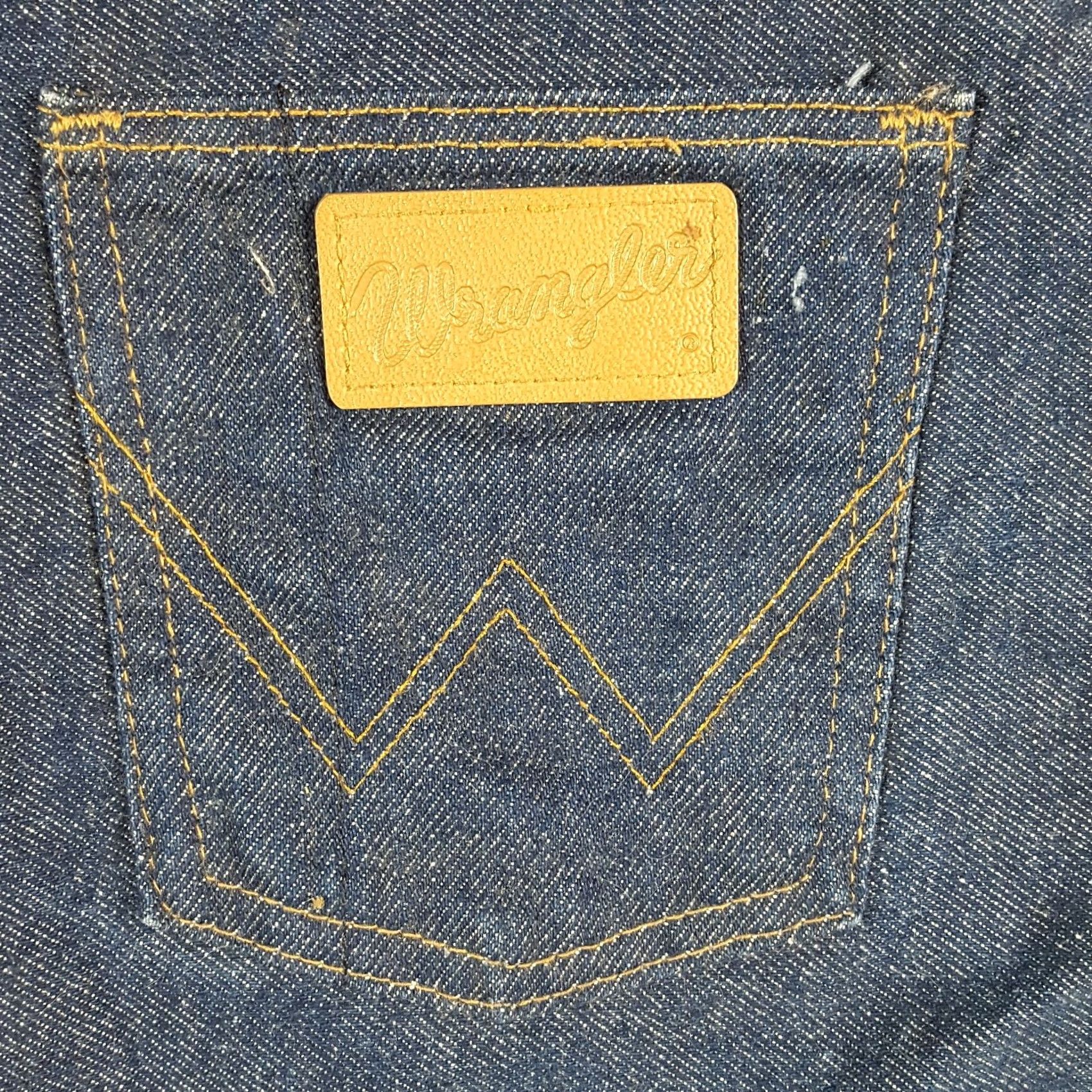 Wrangler Vintage Wrangler Western Denim Small Tote Clutch Bag Zipper Pouch Purse Cowboy Womens Bag Size ONE SIZE - 3 Thumbnail