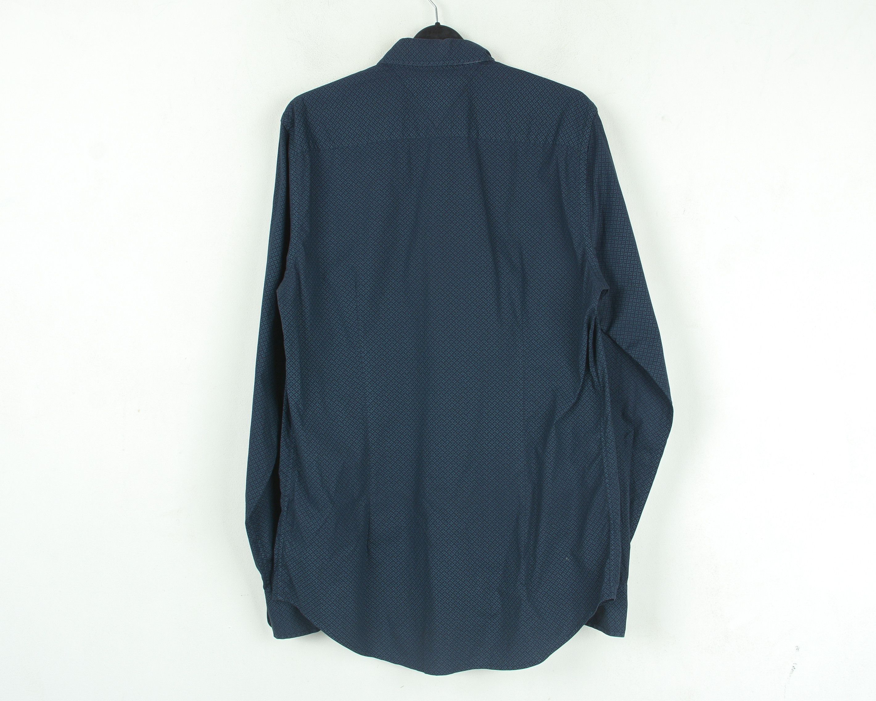 Tommy Hilfiger Men's Casual Shirt M Long Sleeved Top Stretch Button Cotton Size US M / EU 48-50 / 2 - 5 Thumbnail