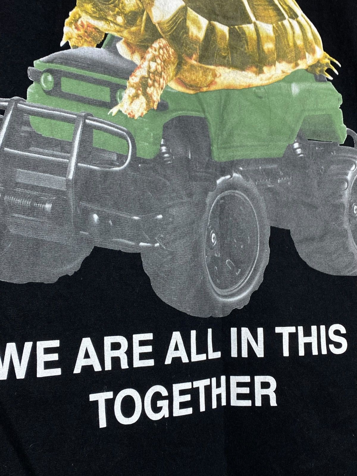 Patta 🔥 PATTA WE ARE ALL IN THIS TOGETHER TURTLE ANIMAL TEE 🔥 Size US S / EU 44-46 / 1 - 8 Thumbnail