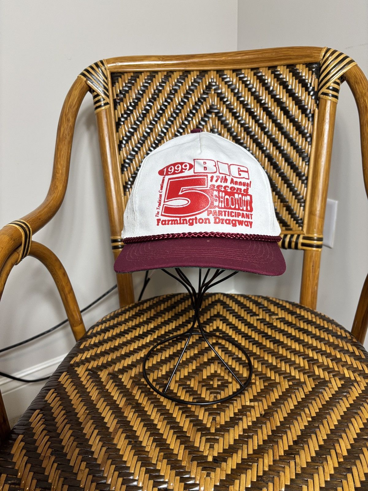 Vintage Vintage Farmington Racing Snapback Hat Size ONE SIZE - 1 Thumbnail