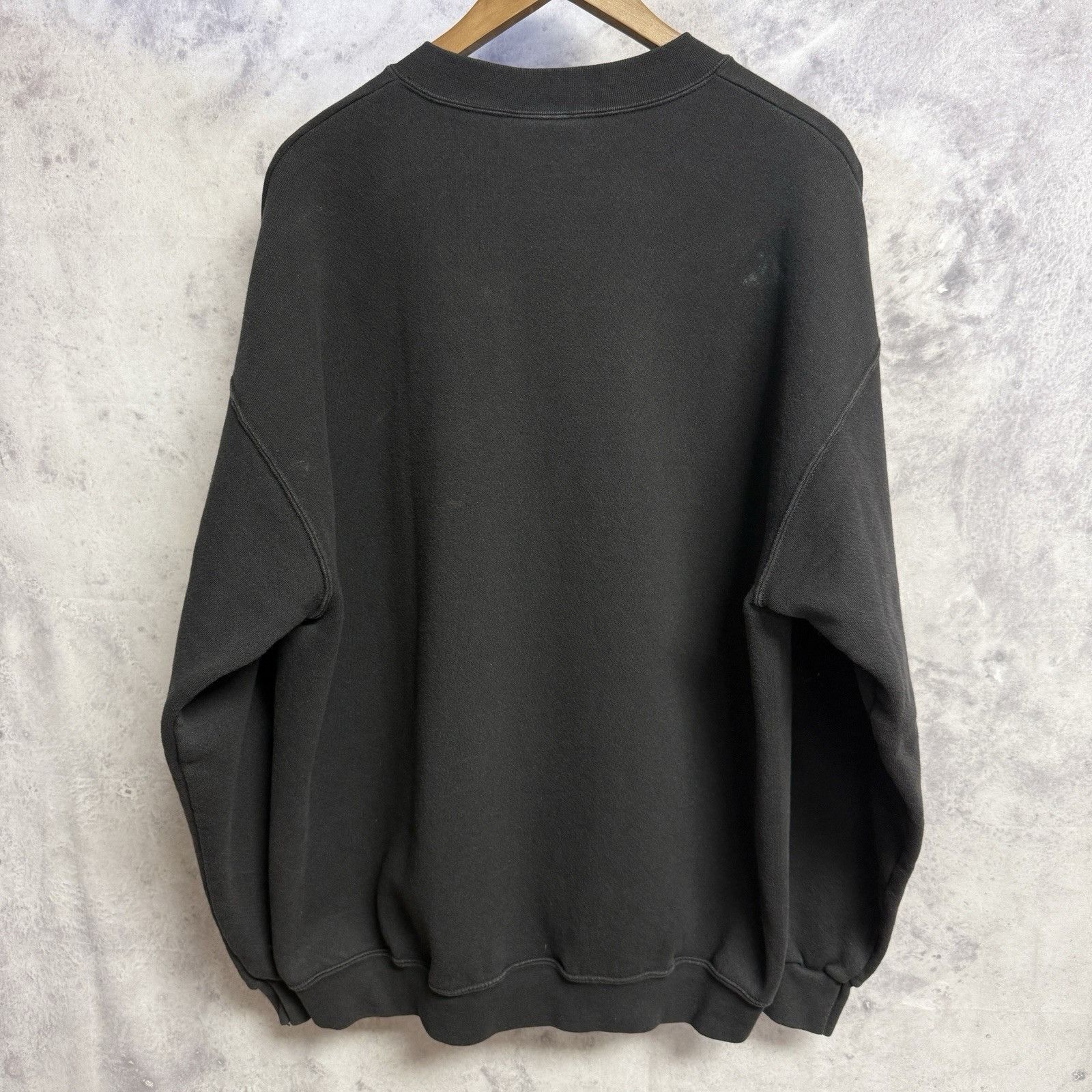 Vintage Vintage 'Mom Like Me Best' Sweatshirt Black Size XL Size US XL / EU 56 / 4 - 3 Thumbnail