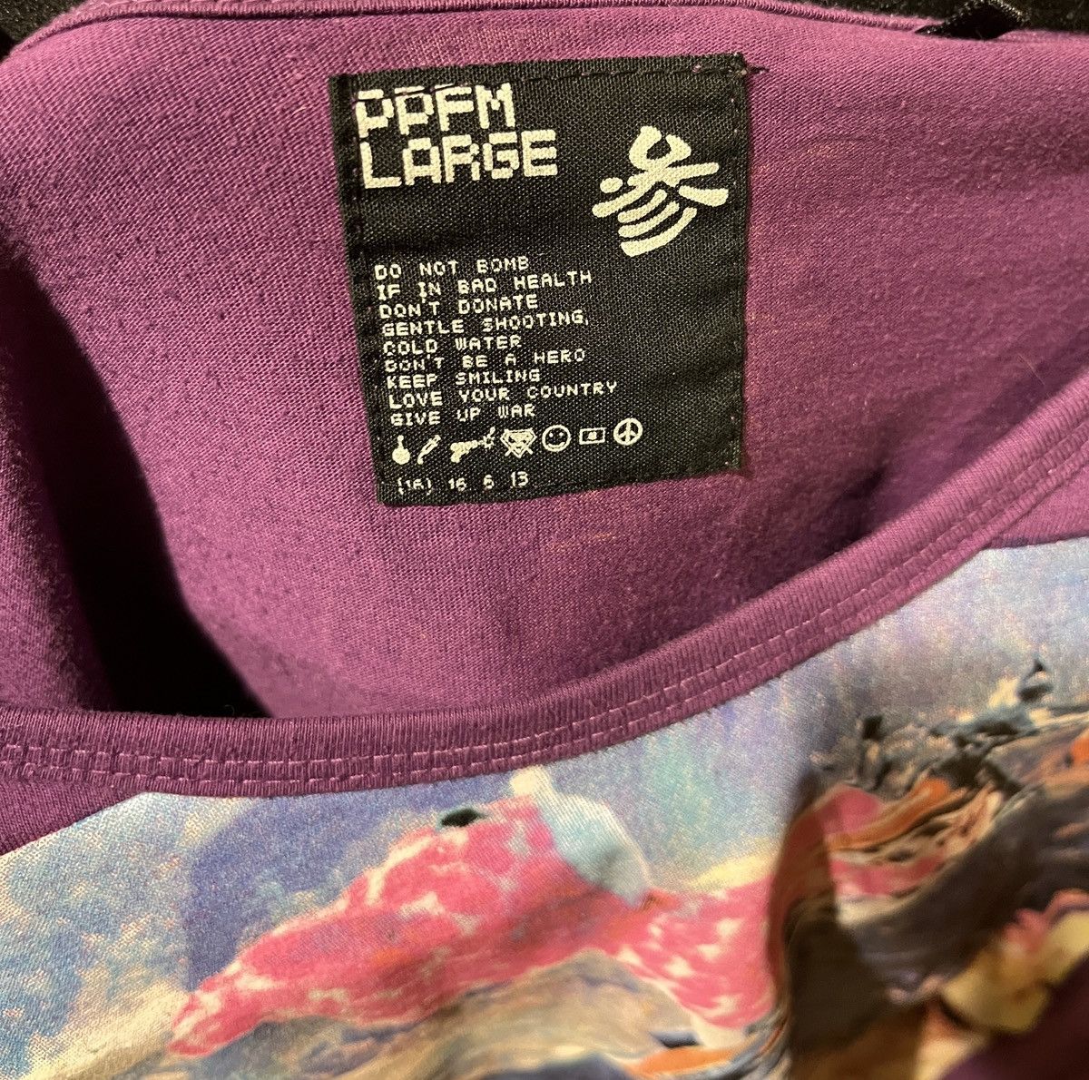 If Six Was Nine PPFM "PUNKUMA USA TOUR" LONGSLEEVE TEE Size US L / EU 52-54 / 3 - 3 Thumbnail