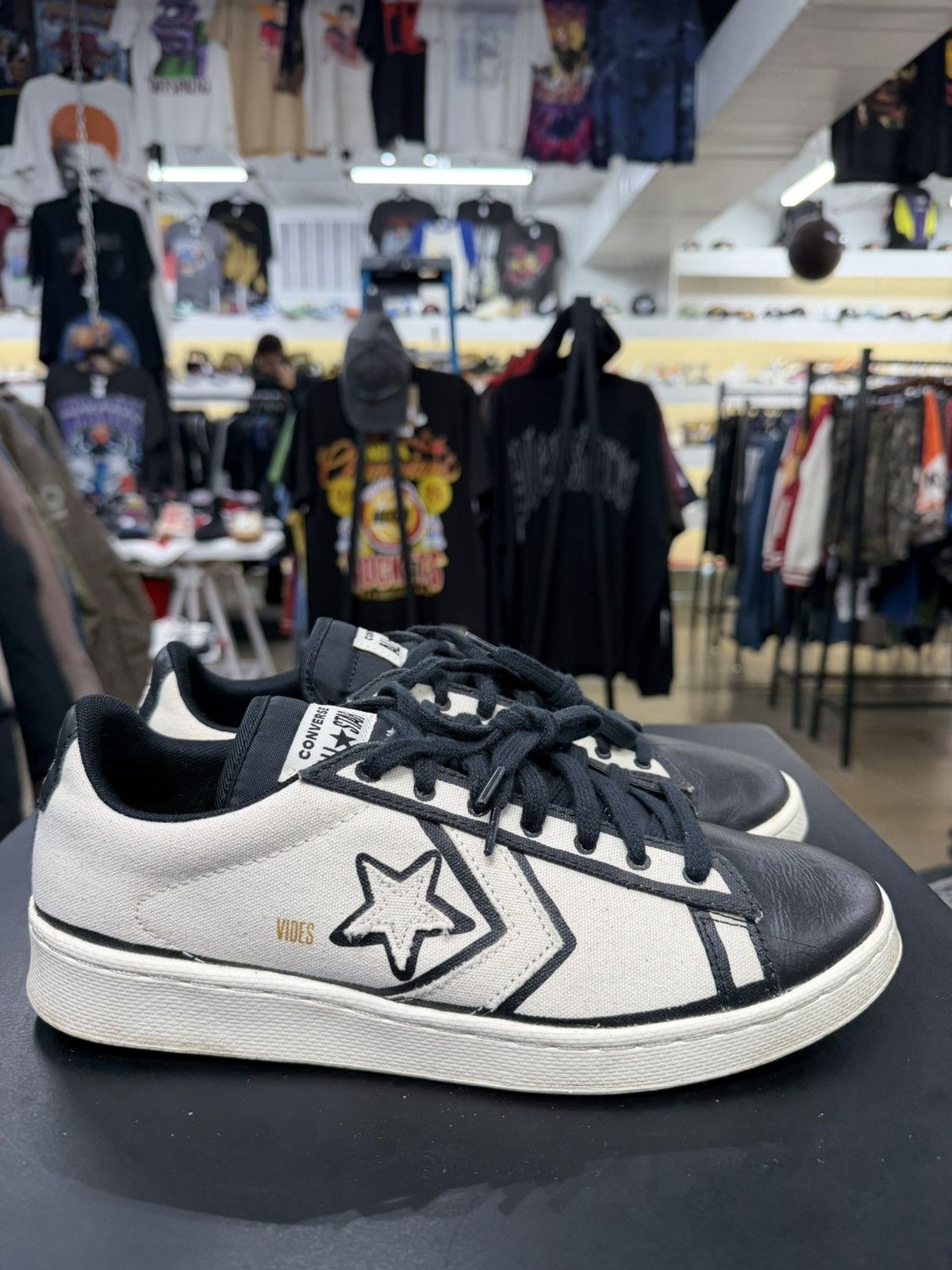 Converse Converse Pro Leather Joshua Vides Natural Ivory Size 9(2022) Size US 9 / EU 42 - 6 Thumbnail