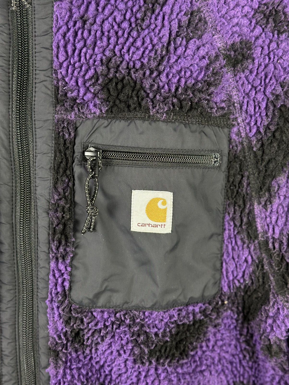 Carhartt Carhartt Work In Progress Prentis Liner Purple Camo Fleece Size US XS / EU 42 / 0 - 3 Thumbnail