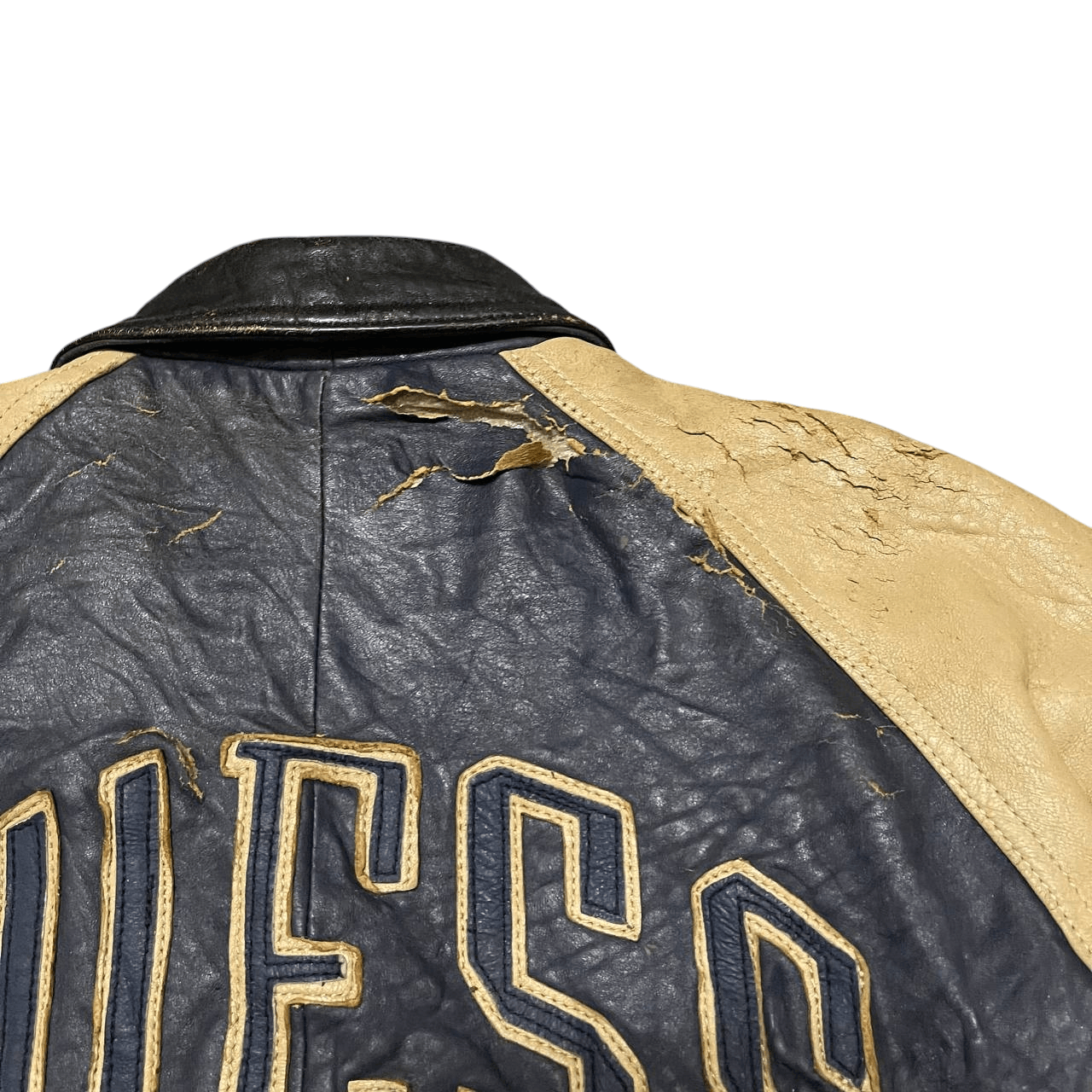 Guess Vintage Guess Leather Varsity Jacket Size US S / EU 44-46 / 1 - 5 Thumbnail