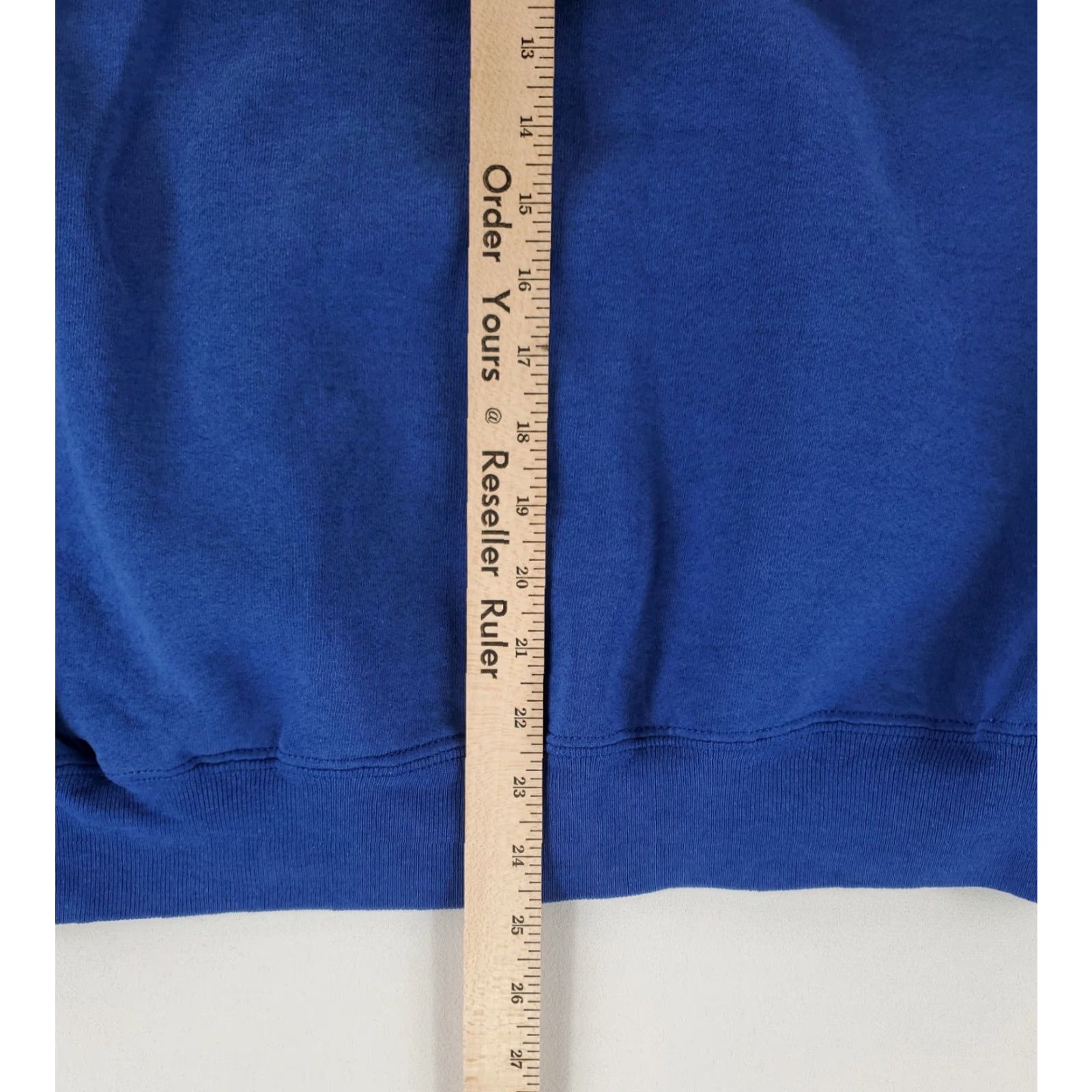 Jerzees VINTAGE Jerzees Hoodie Sweatshirt Mens L Blue 90s Made USA Pullover Sweatshirt L Size US L / EU 52-54 / 3 - 7 Thumbnail