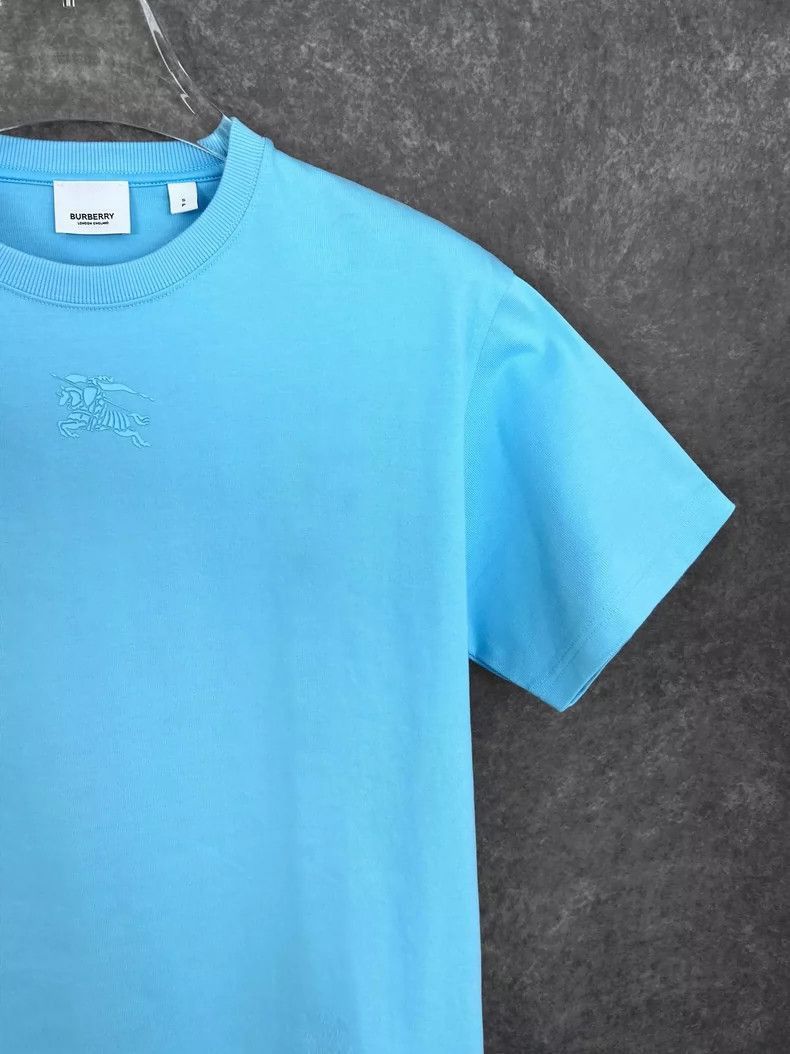 Burberry Burberry Burberry Blue Logo Short Sleeve T-Shirt-2507 Size US S / EU 44-46 / 1 - 5 Thumbnail